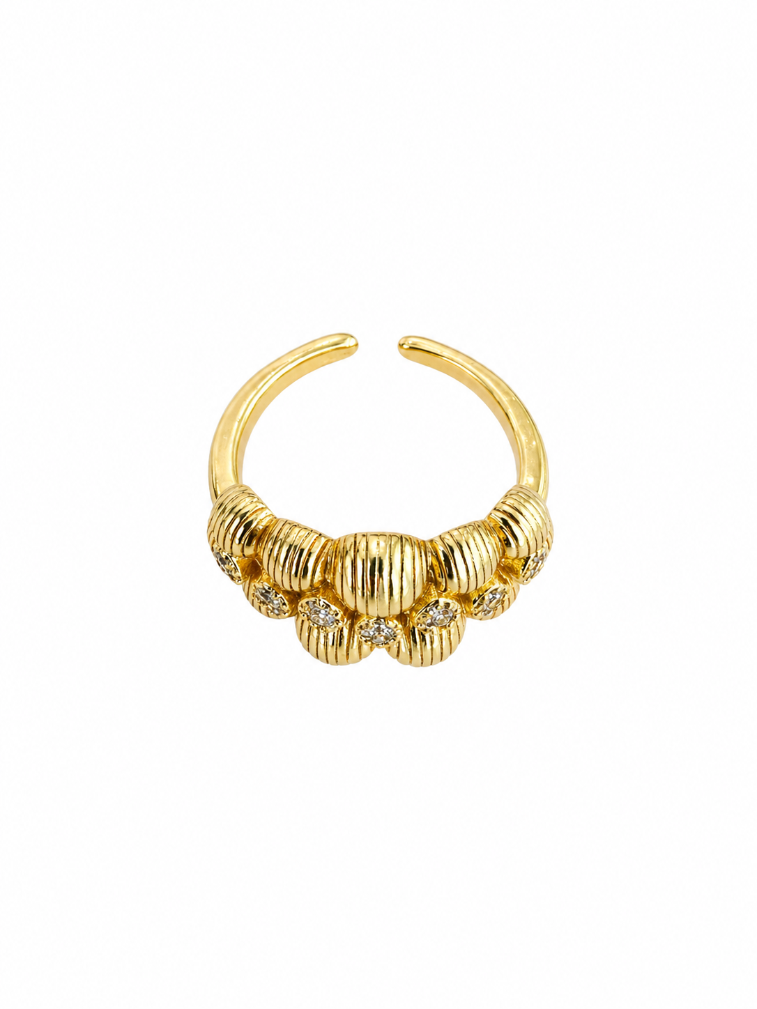 Golden Cloud Ring