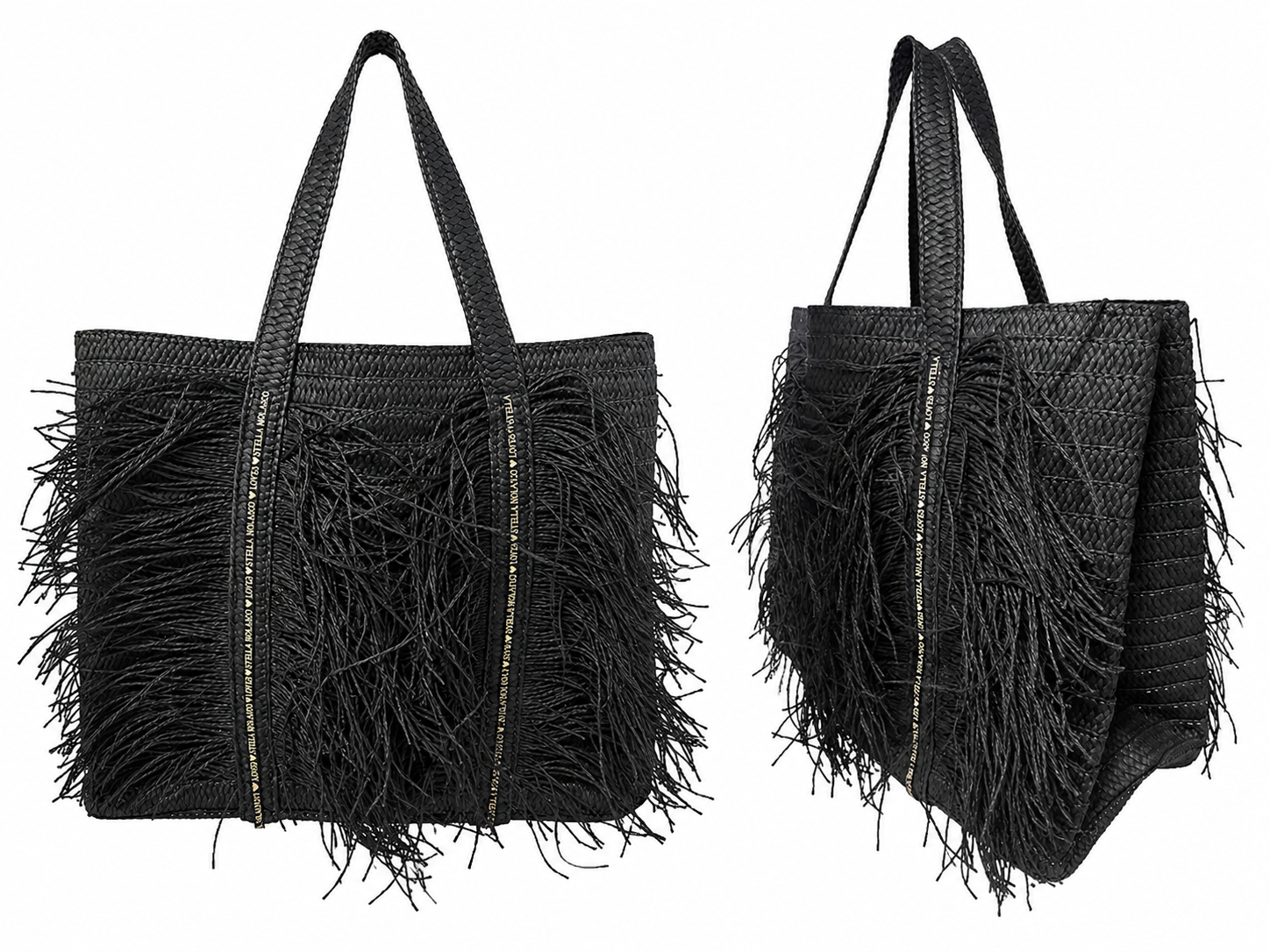 Palm Breeze Raffia Bag