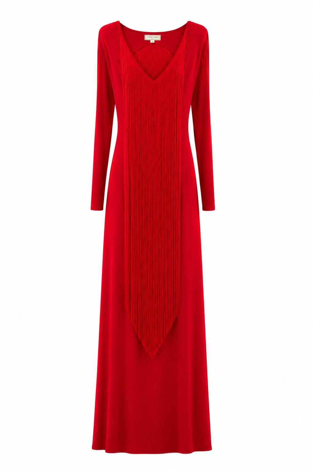 Fringes Long Sleeves Dress