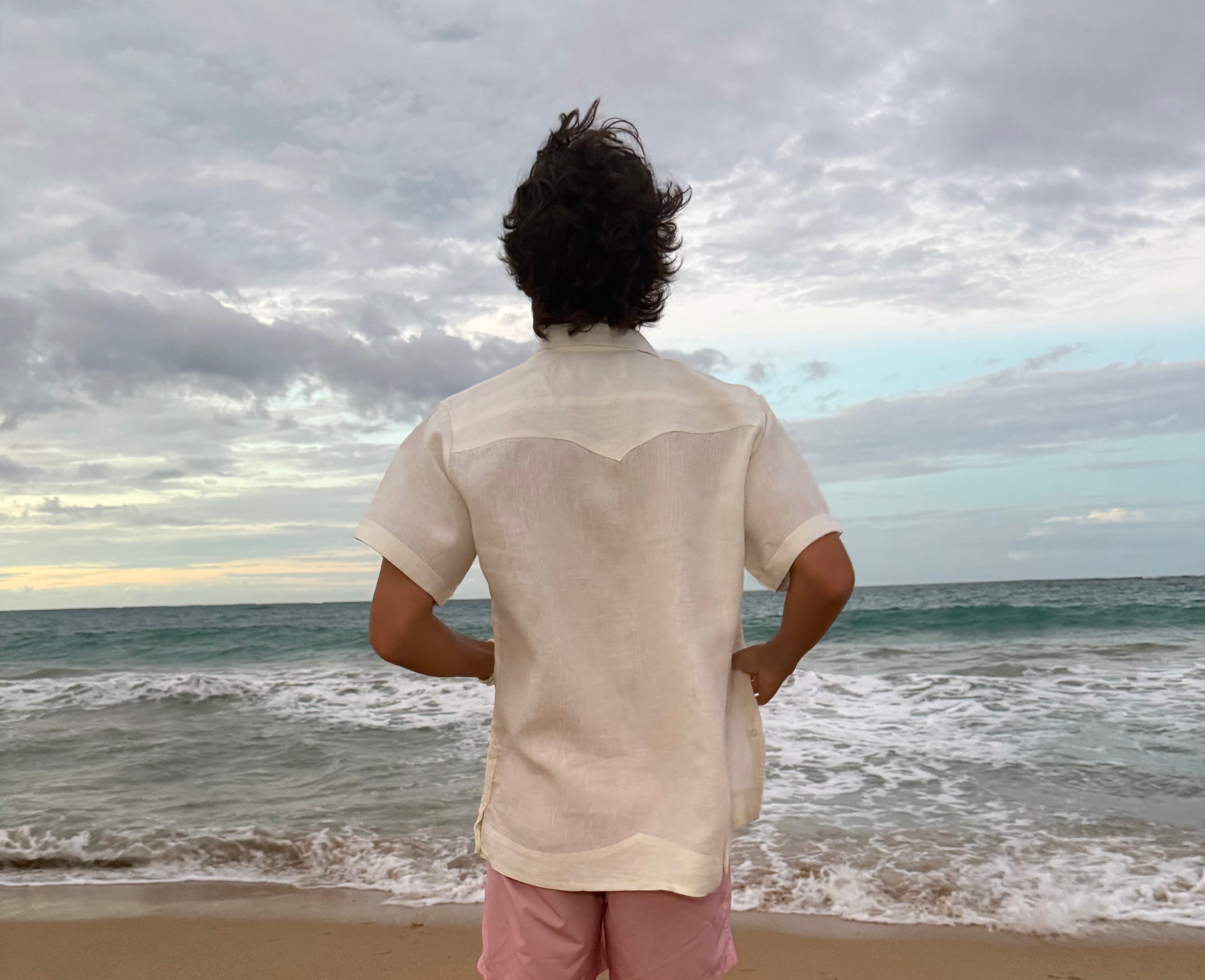 San Martín Short Sleeve Guayabera