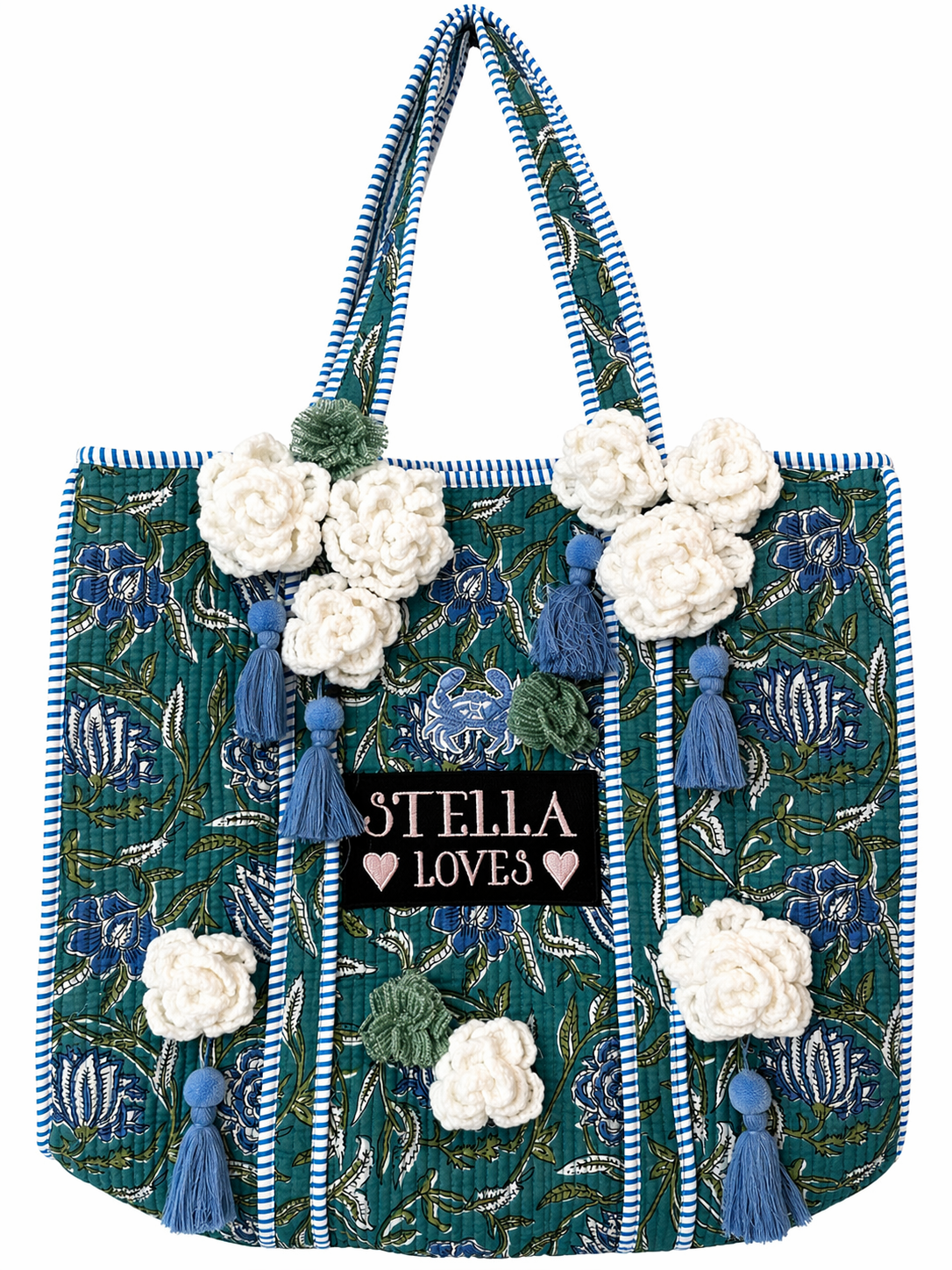 Coastal Bloom Tote Bag