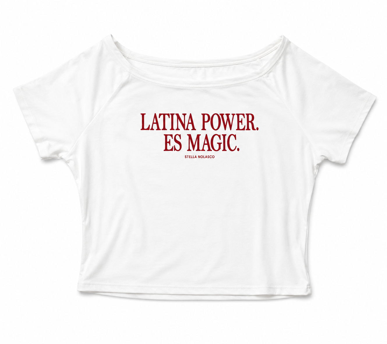 Latina Power Shirt-White