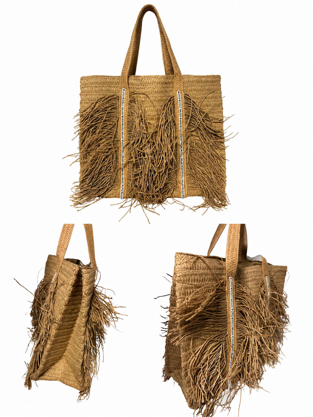 Palm Breeze Raffia Bag