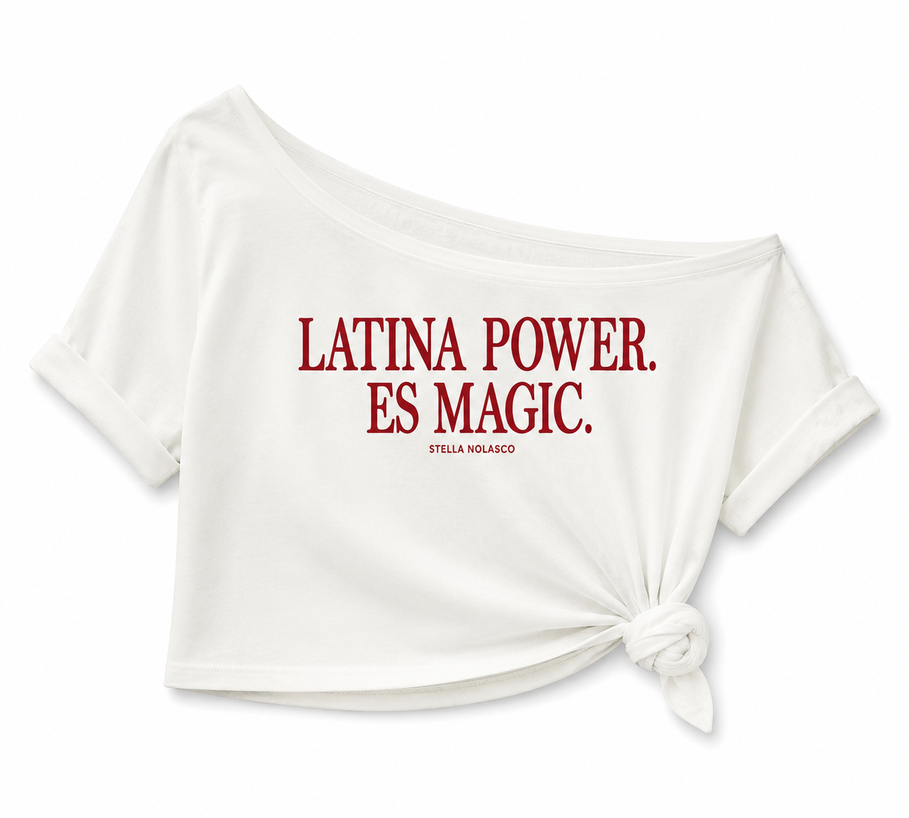 Latina Power Shirt-White