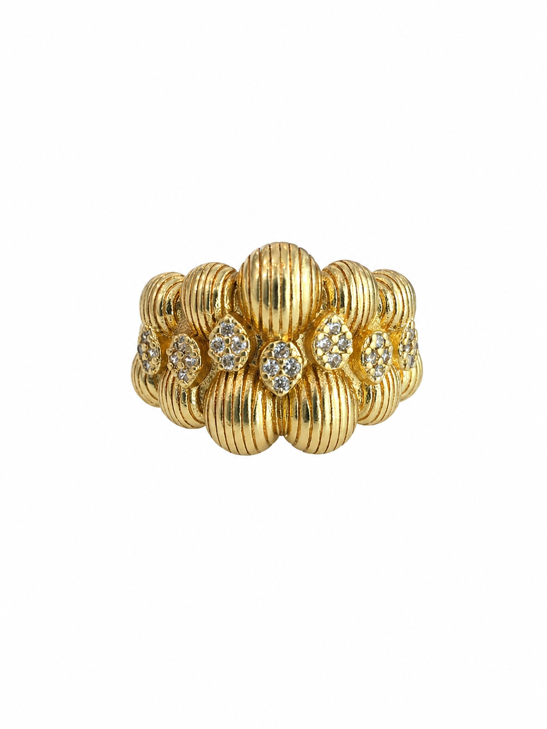 Golden Cloud Ring