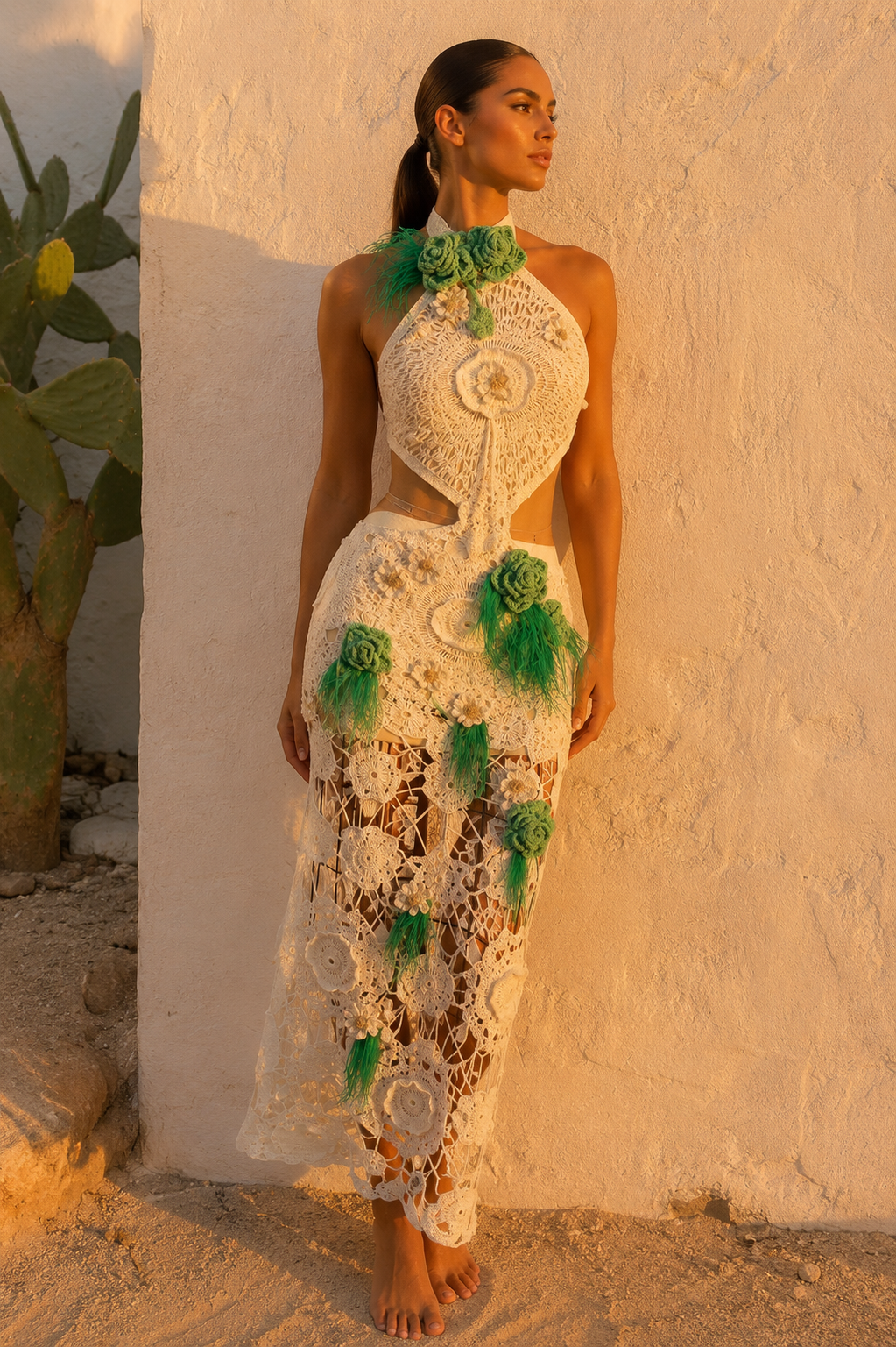 Green Garden Dress