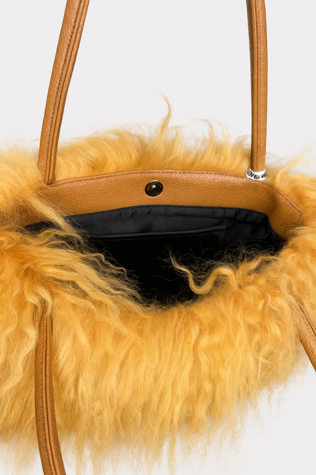 Lambswool Tote- Clementine