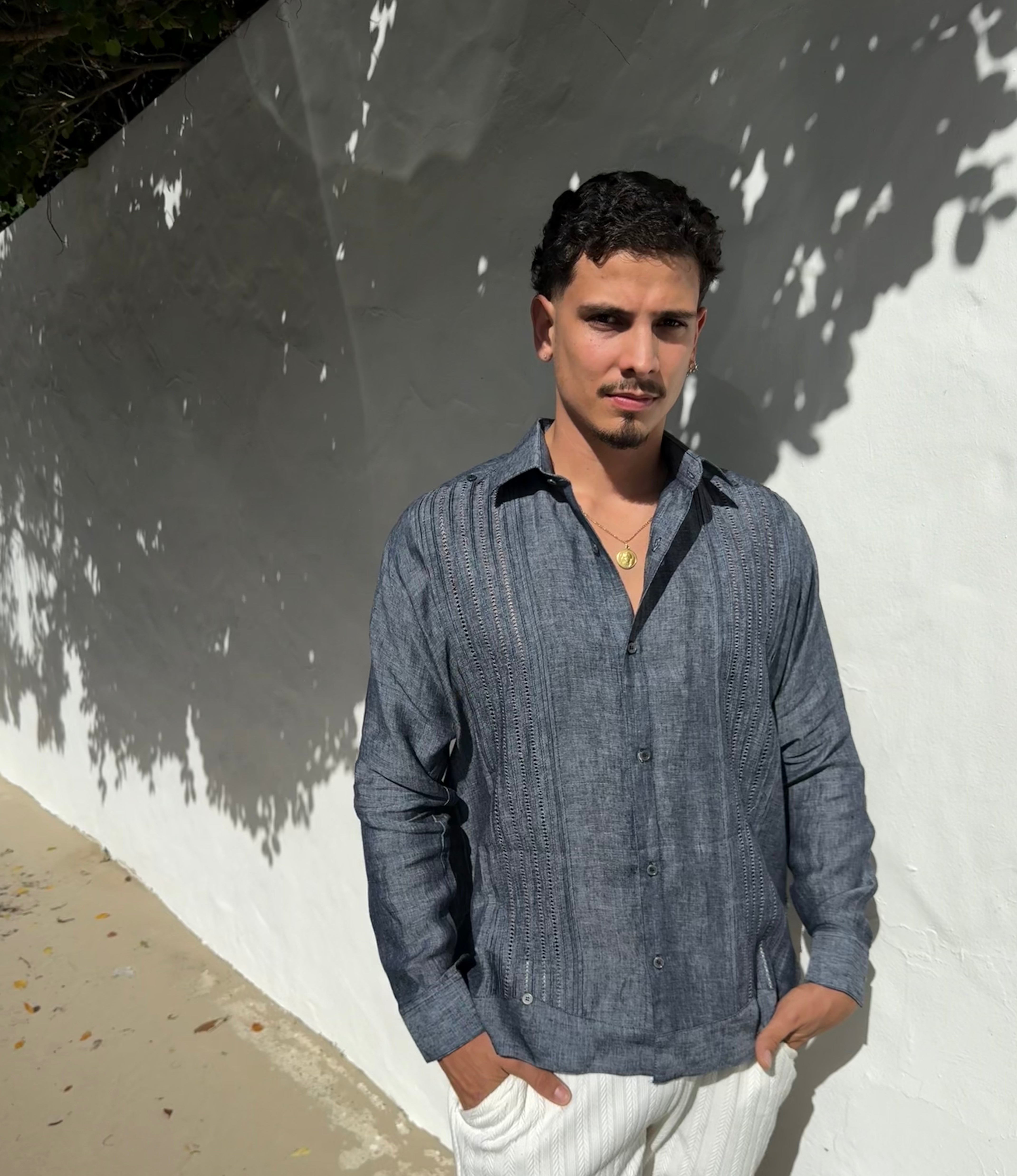 Ramón Long Sleeve Guayabera