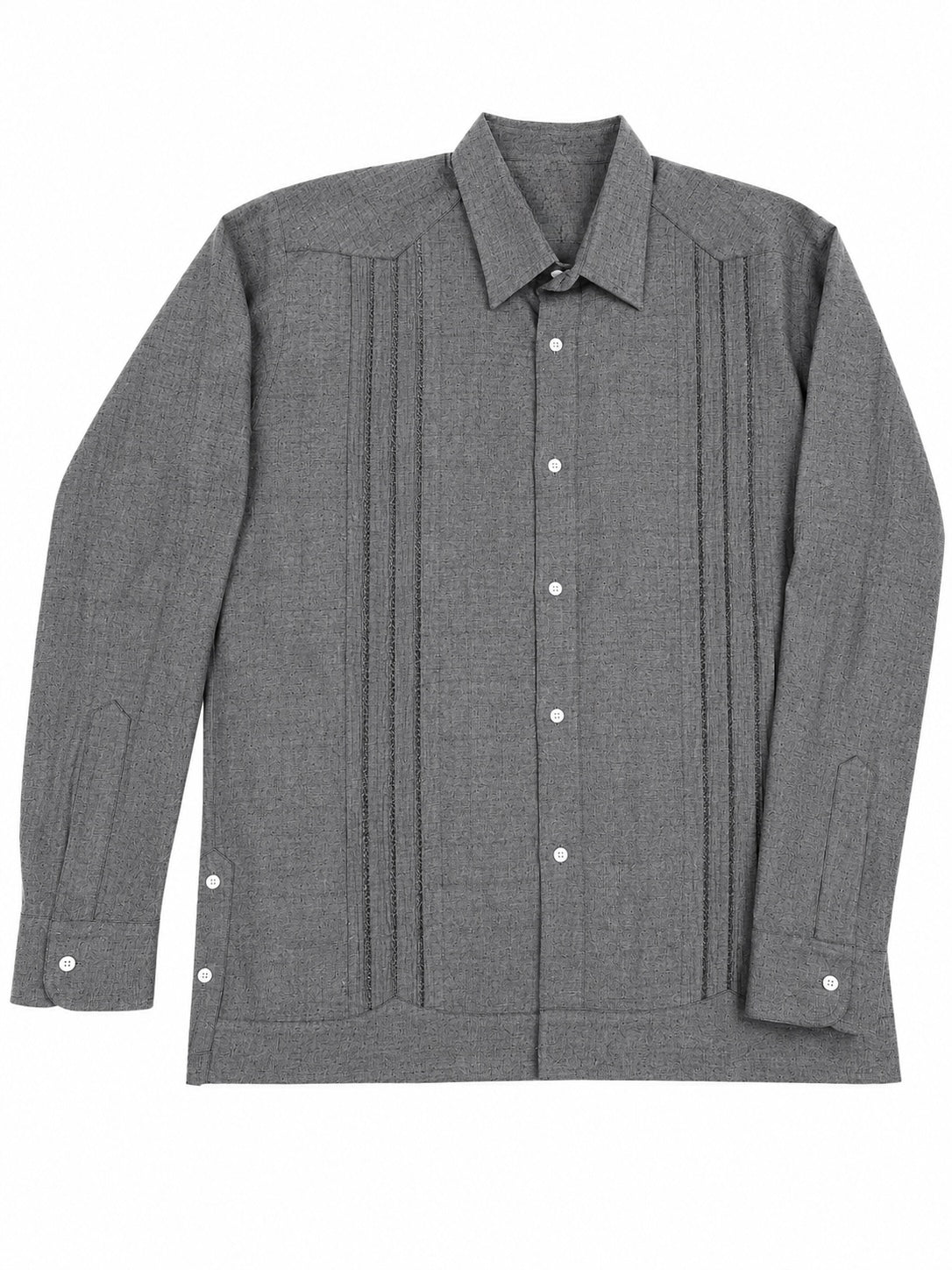 Pitorro De Coco Long Sleeve Guayabera