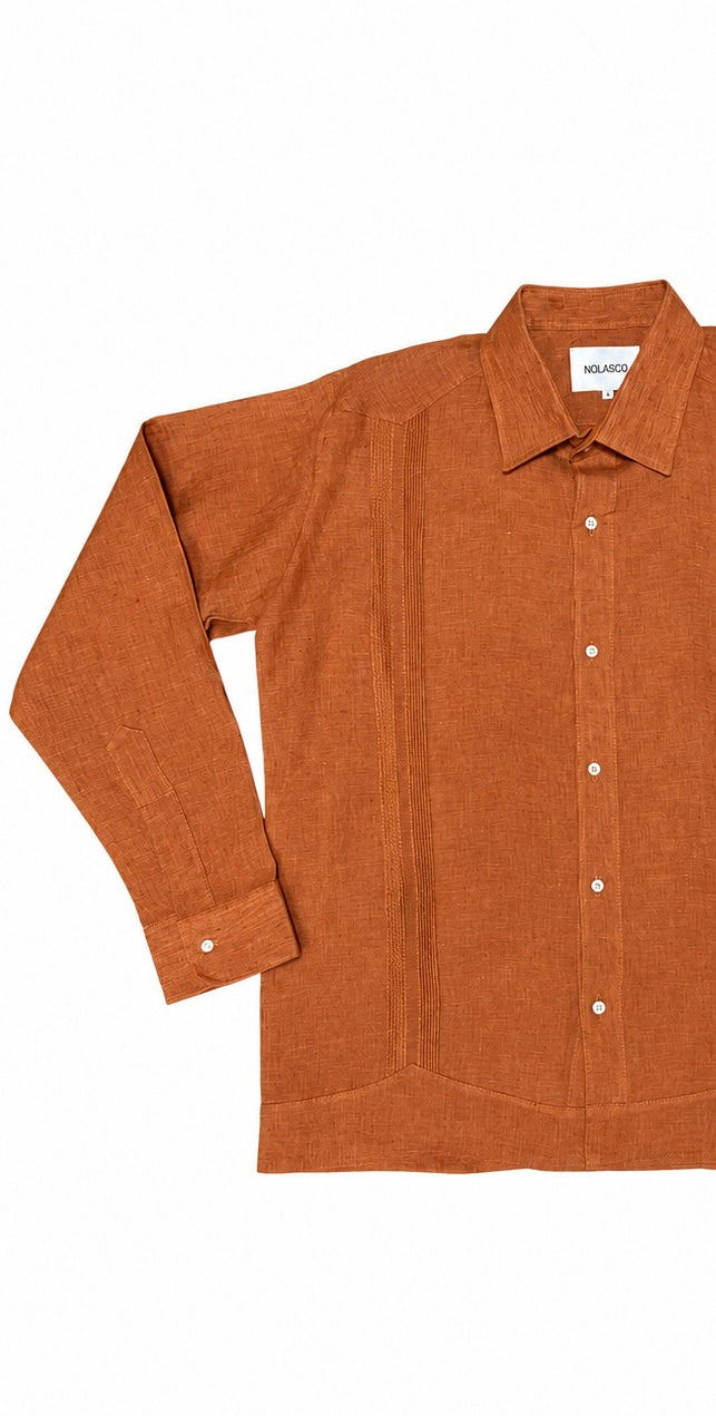 Santa Fe Long Sleeve Guayabera
