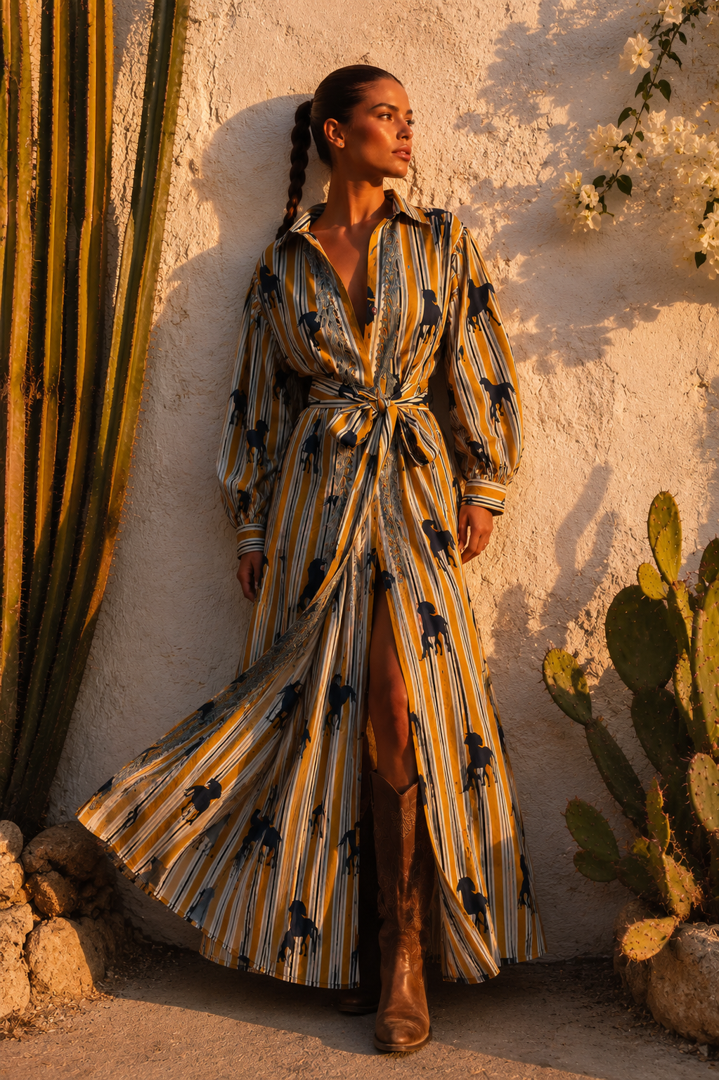Wild Stripes Dress