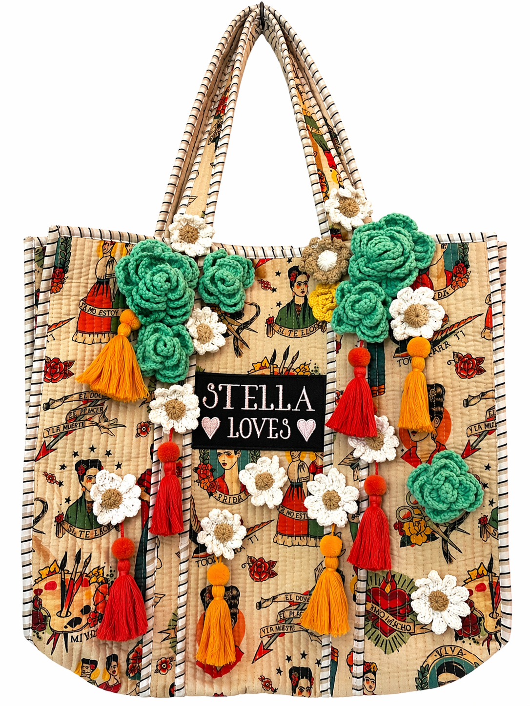 Frida Muse Tote Bag