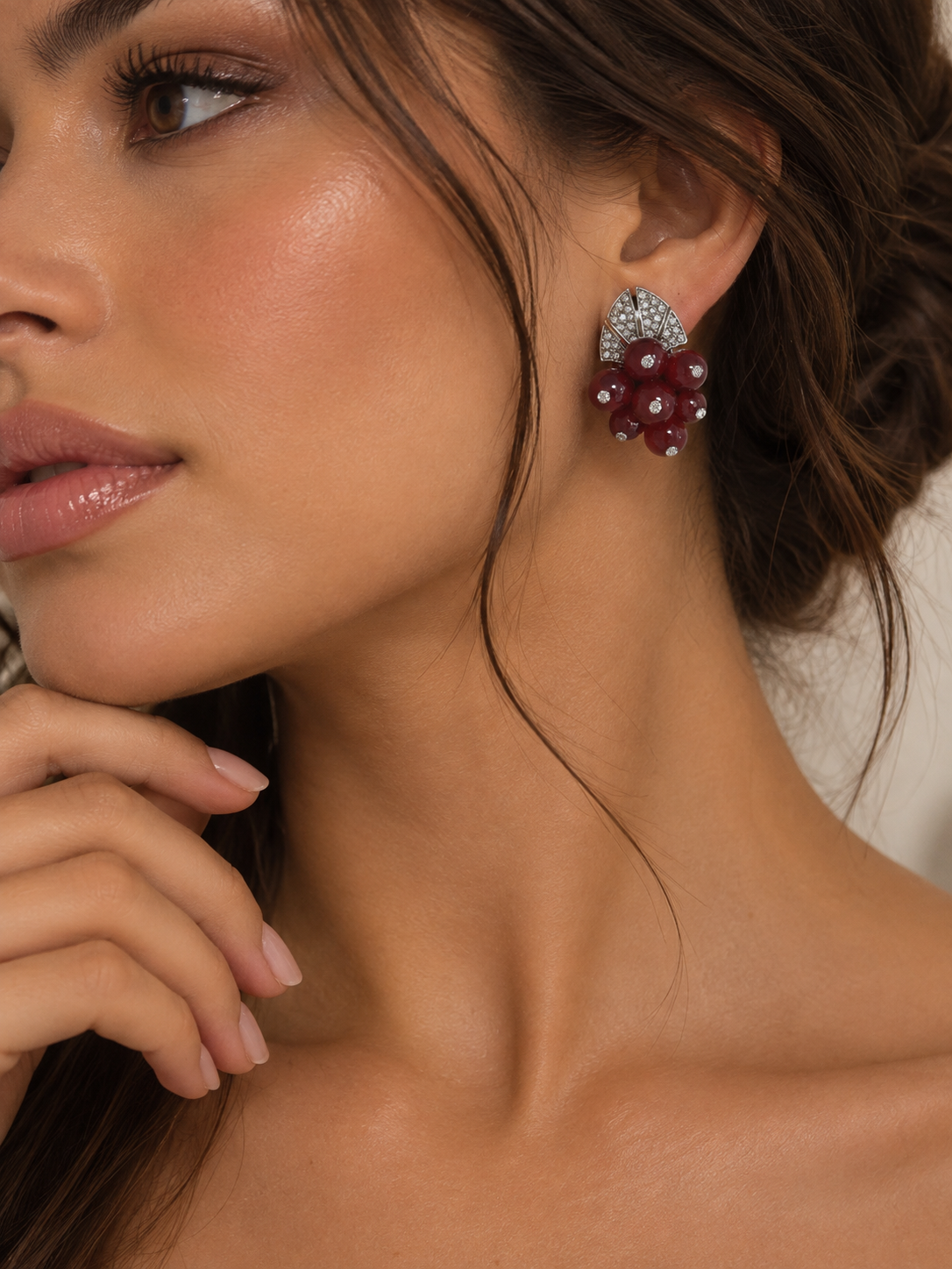 Garnet Earrings