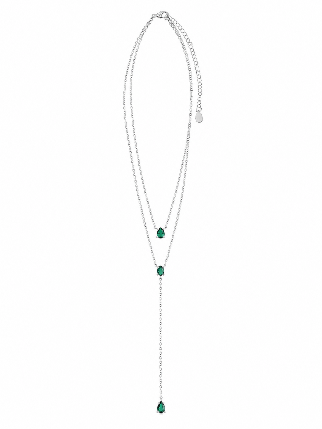Emerald Drop Necklace
