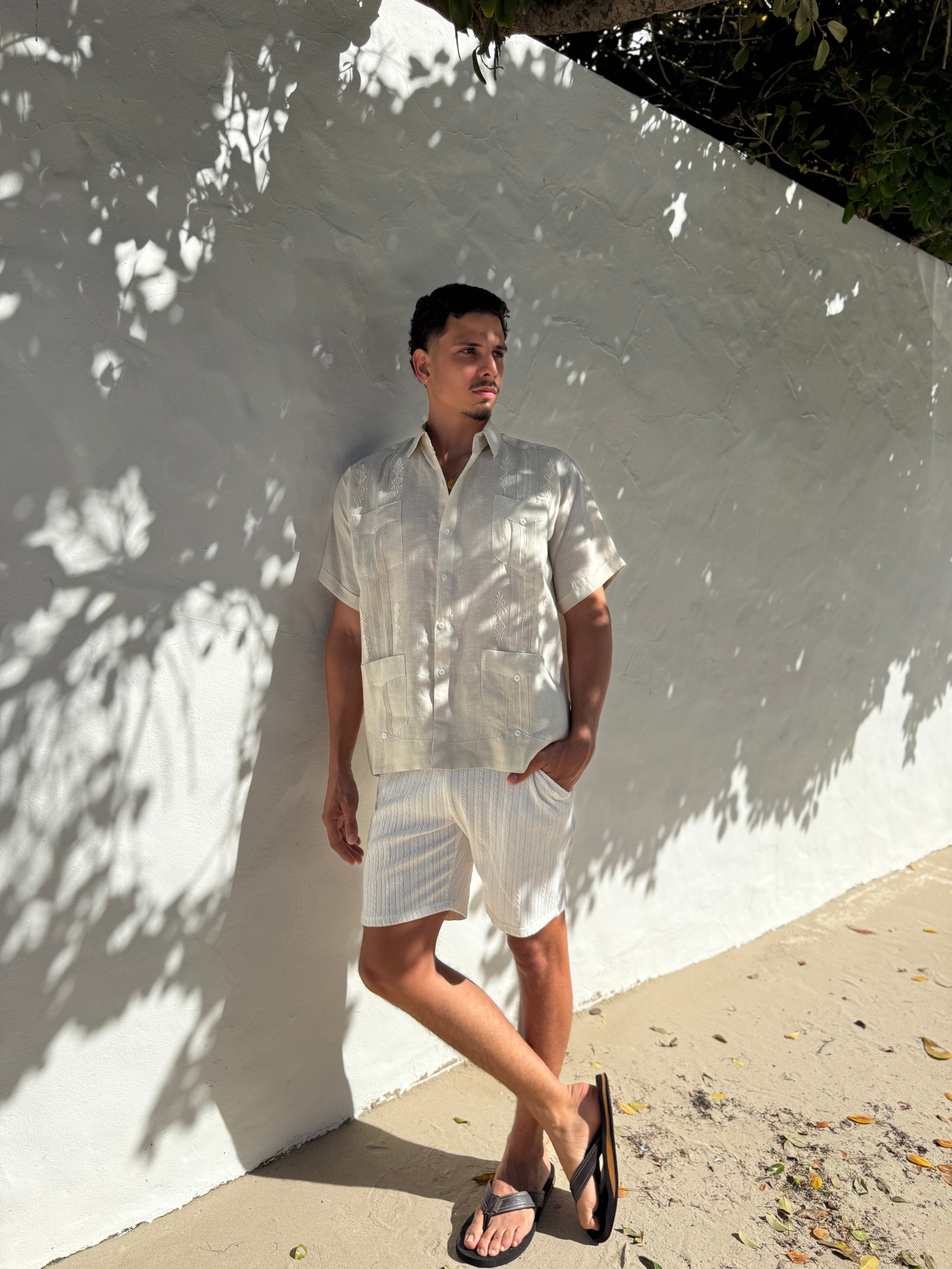 Bahamas Short Sleeve Guayabera