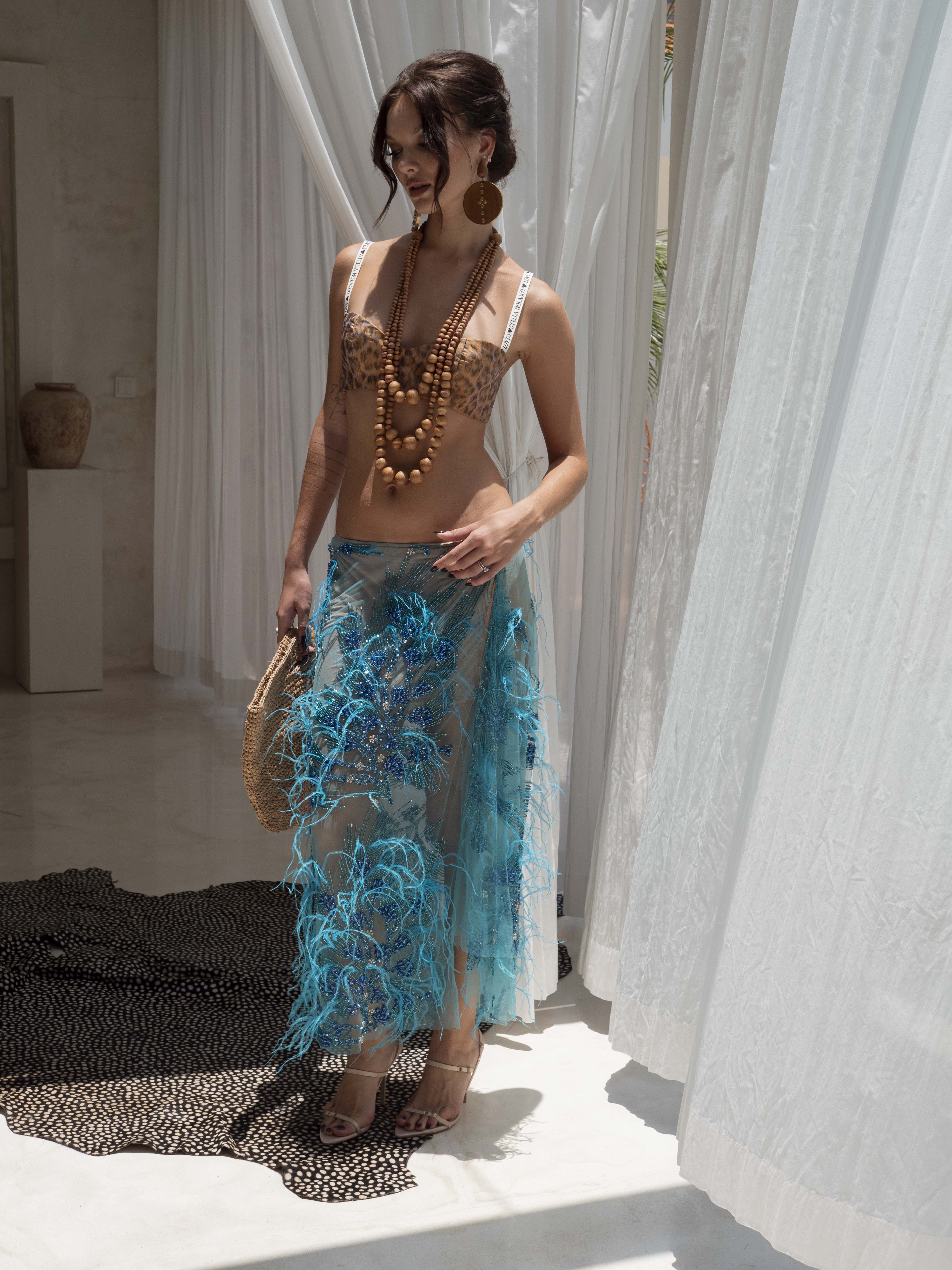 Agua Marina Glam Skirt