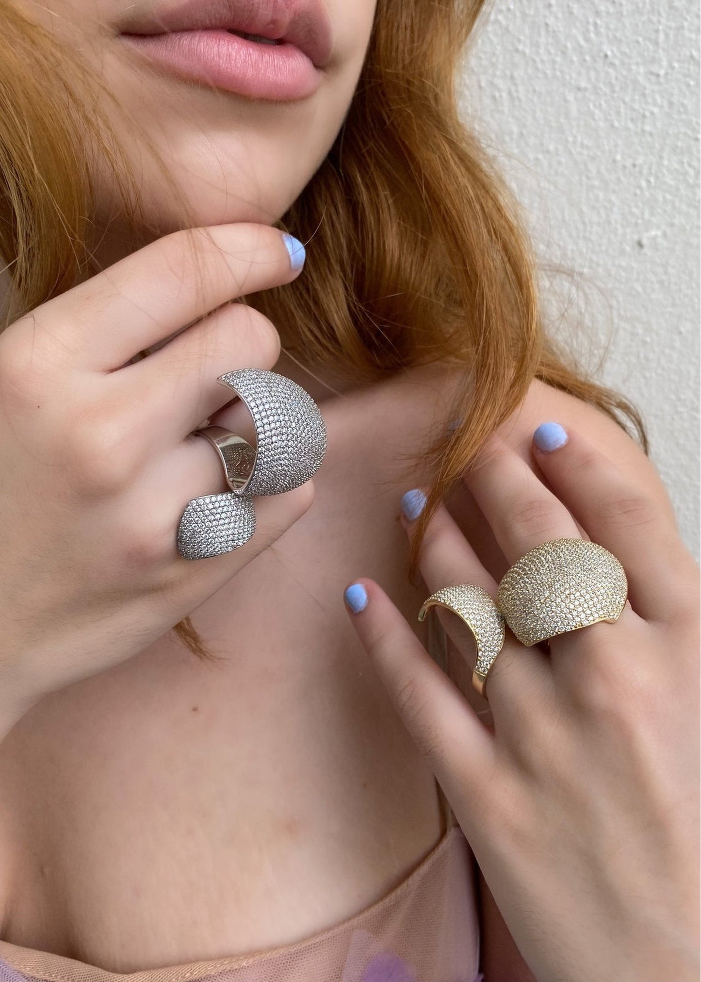 Knuckle Curves Ring - Golden