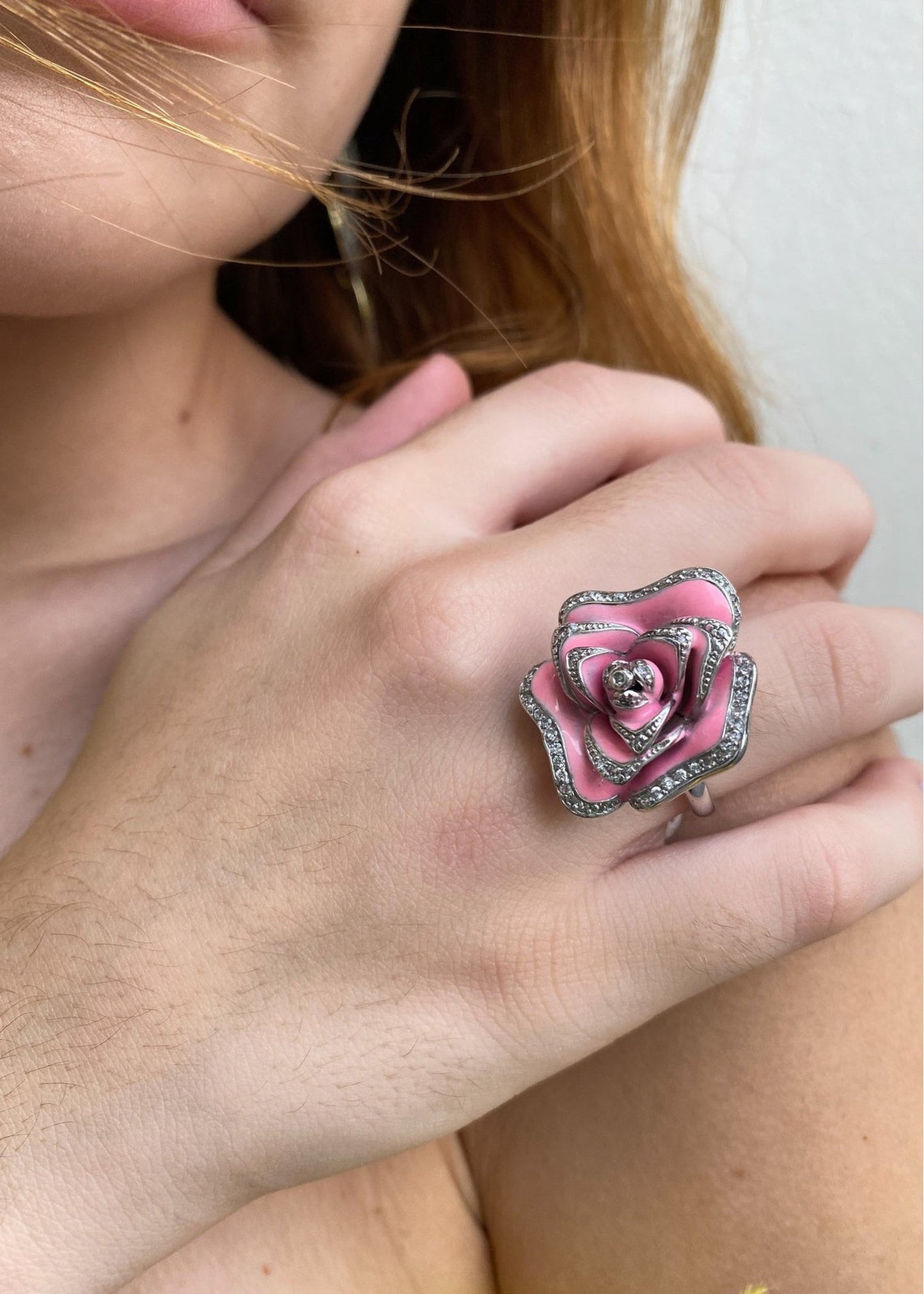 Flower Ring - Silver