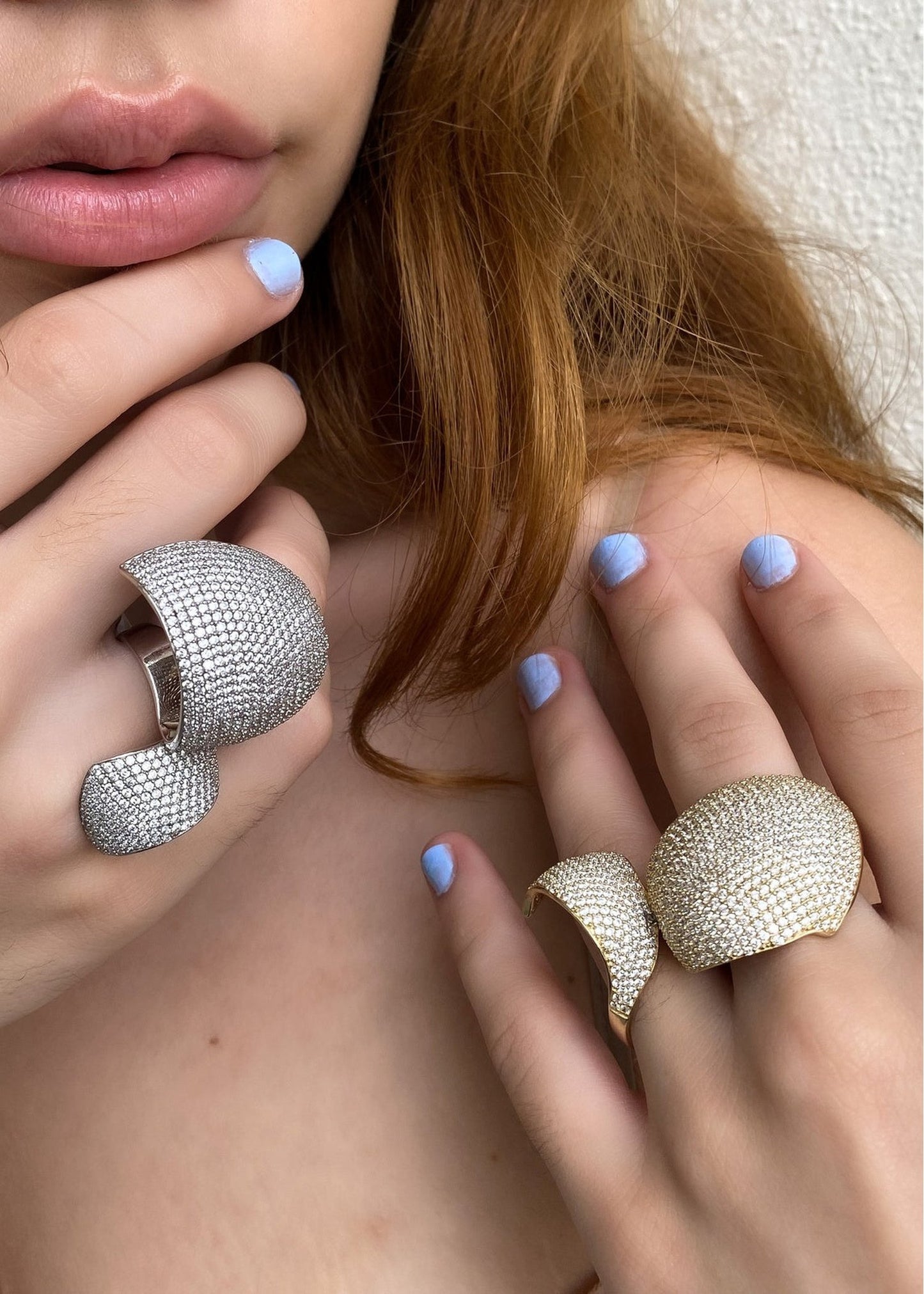 Knuckle Curves Ring - Golden