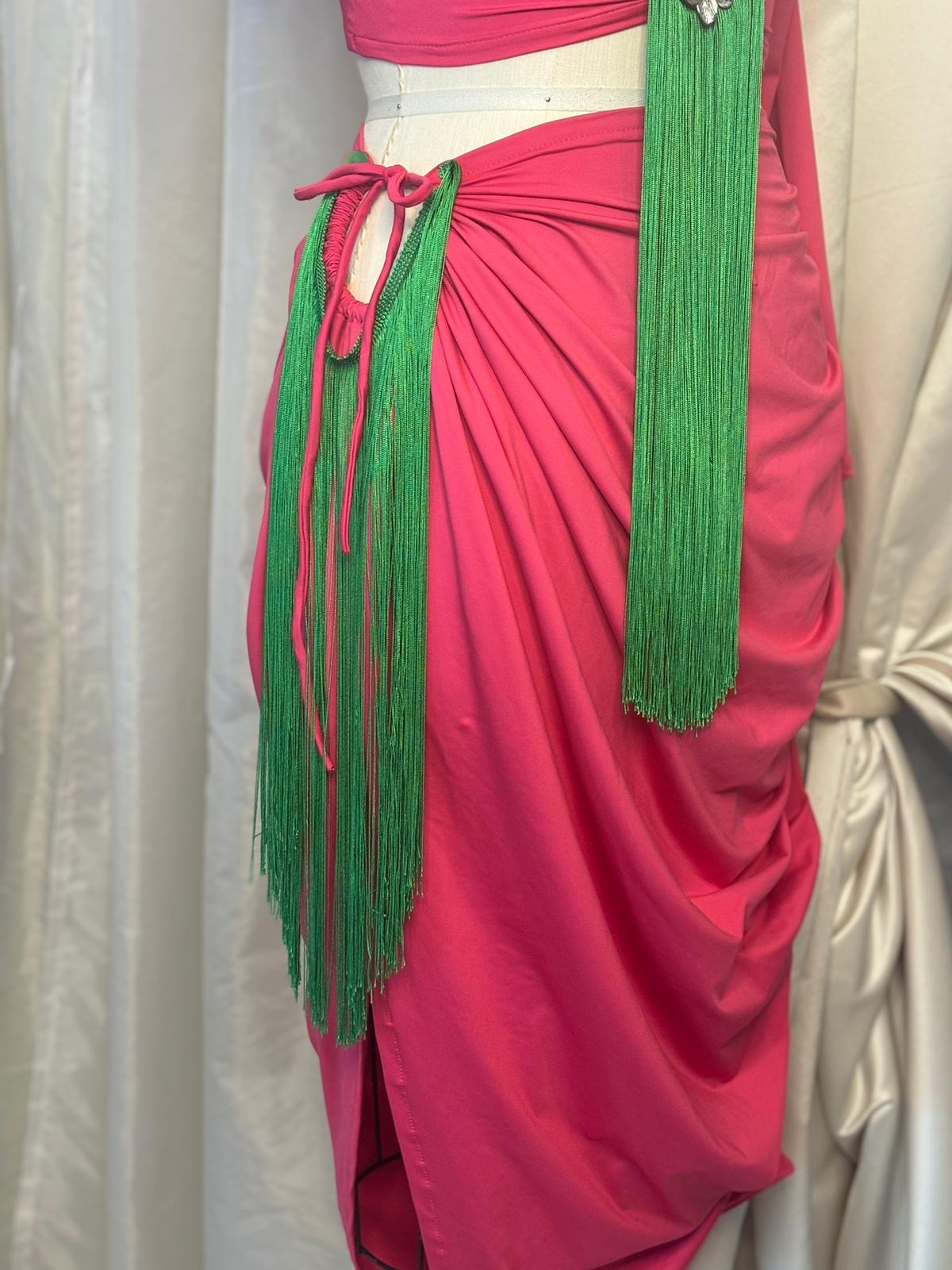 Rosa Flamboyan-skirt