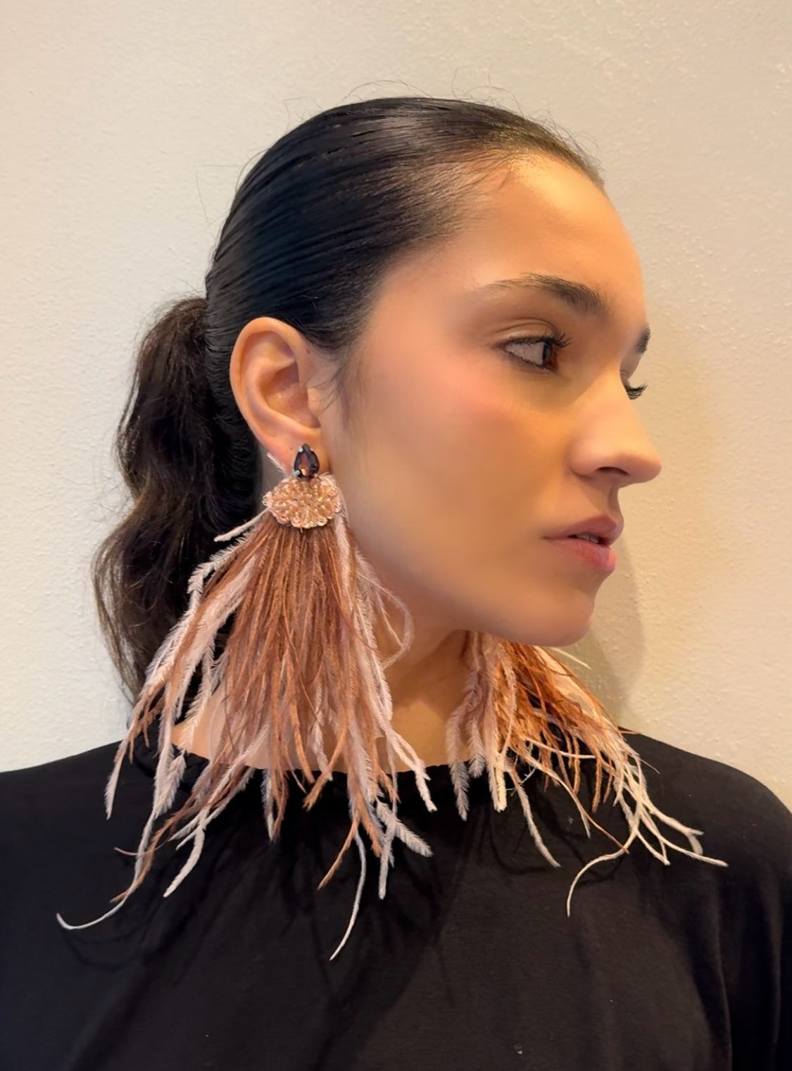 Amelia Plume Earrings