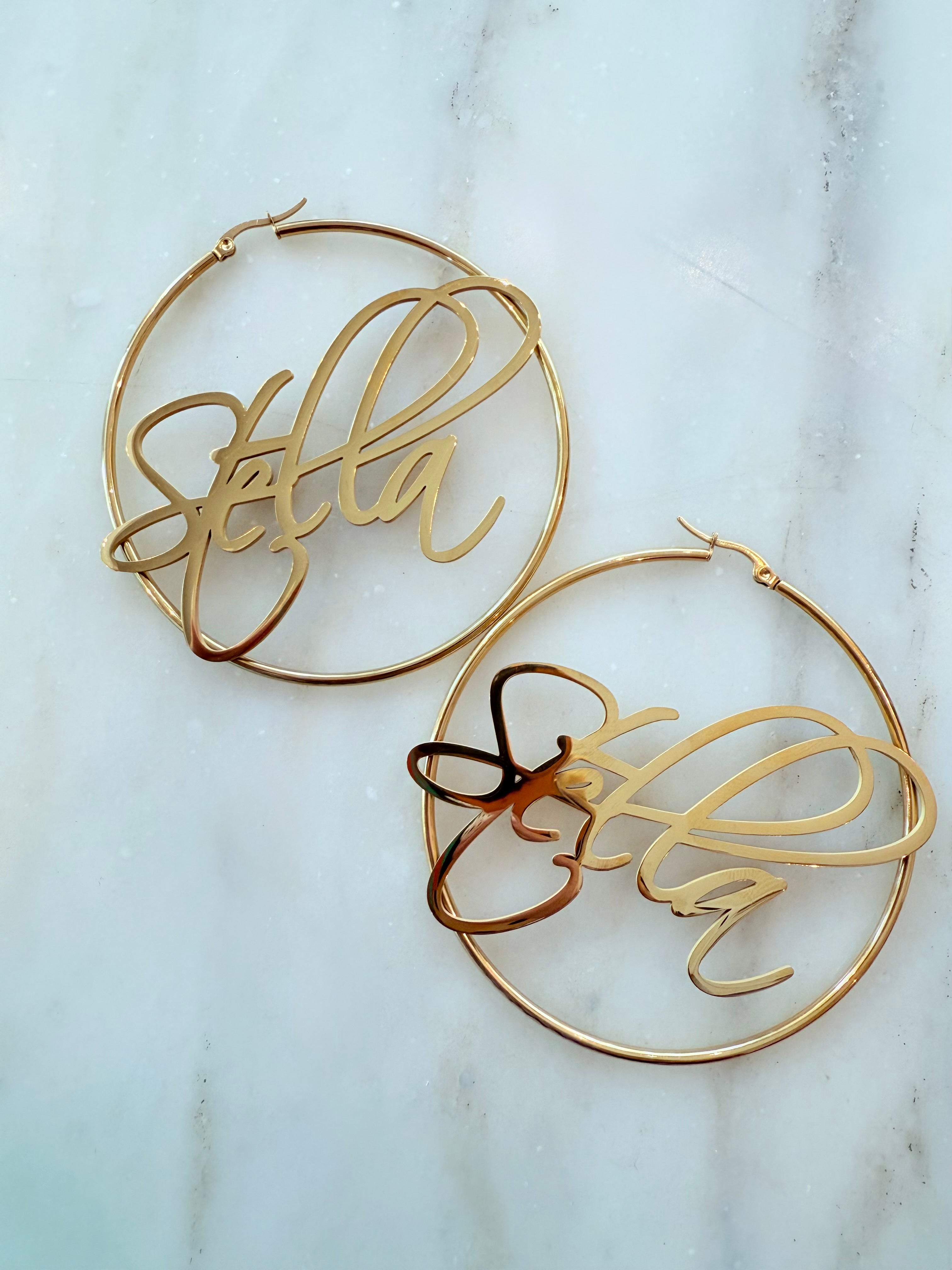 Stella from the Block Earrings