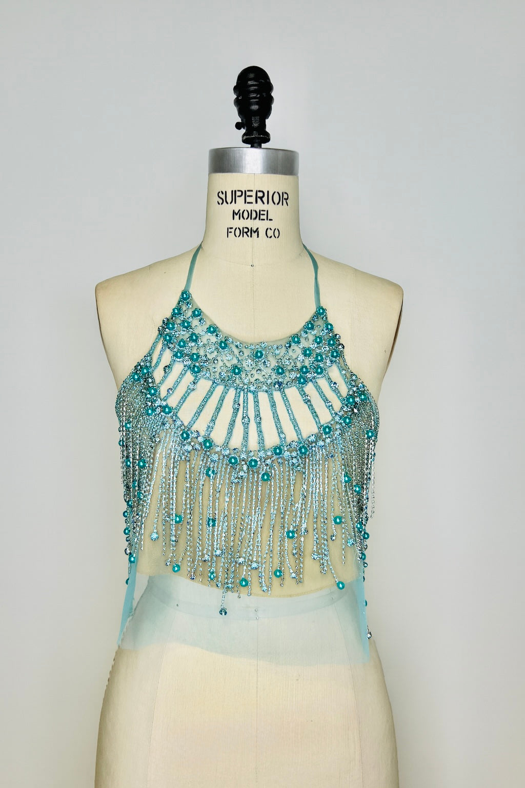 Glinda TOP- Aqua