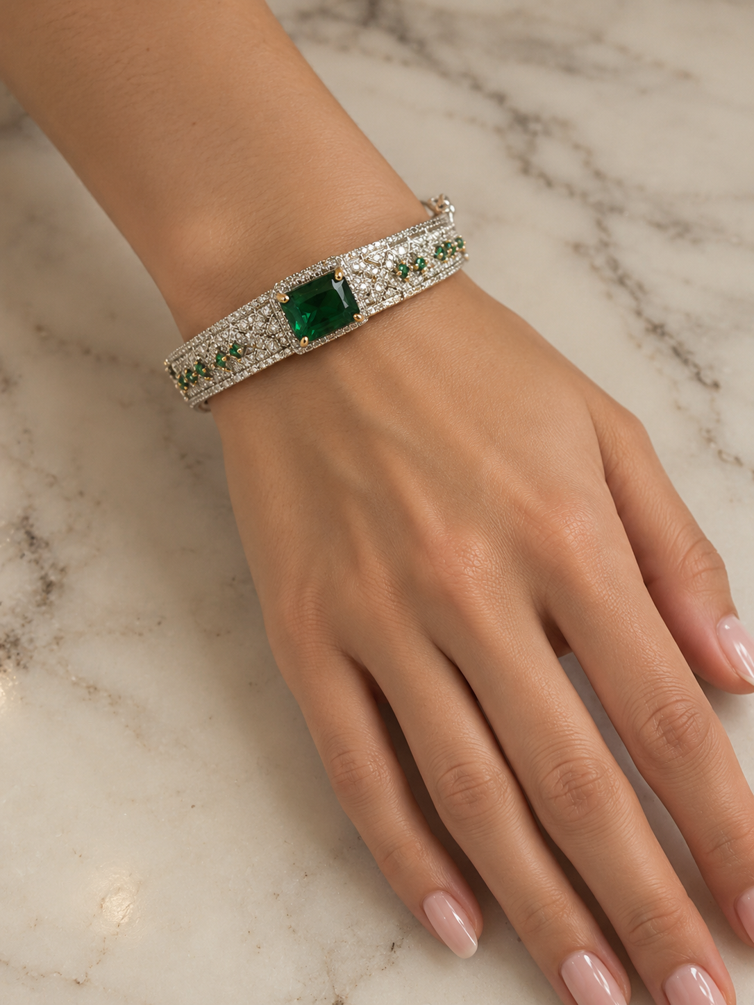 Emerald Bracelet