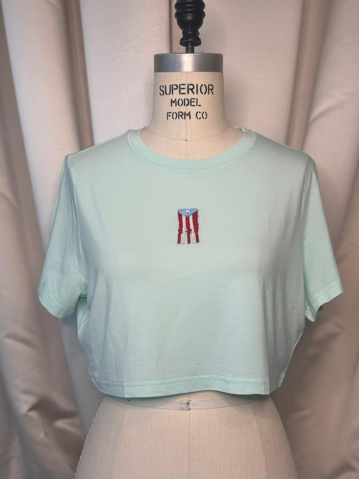 Mi Tierra Crop Tee