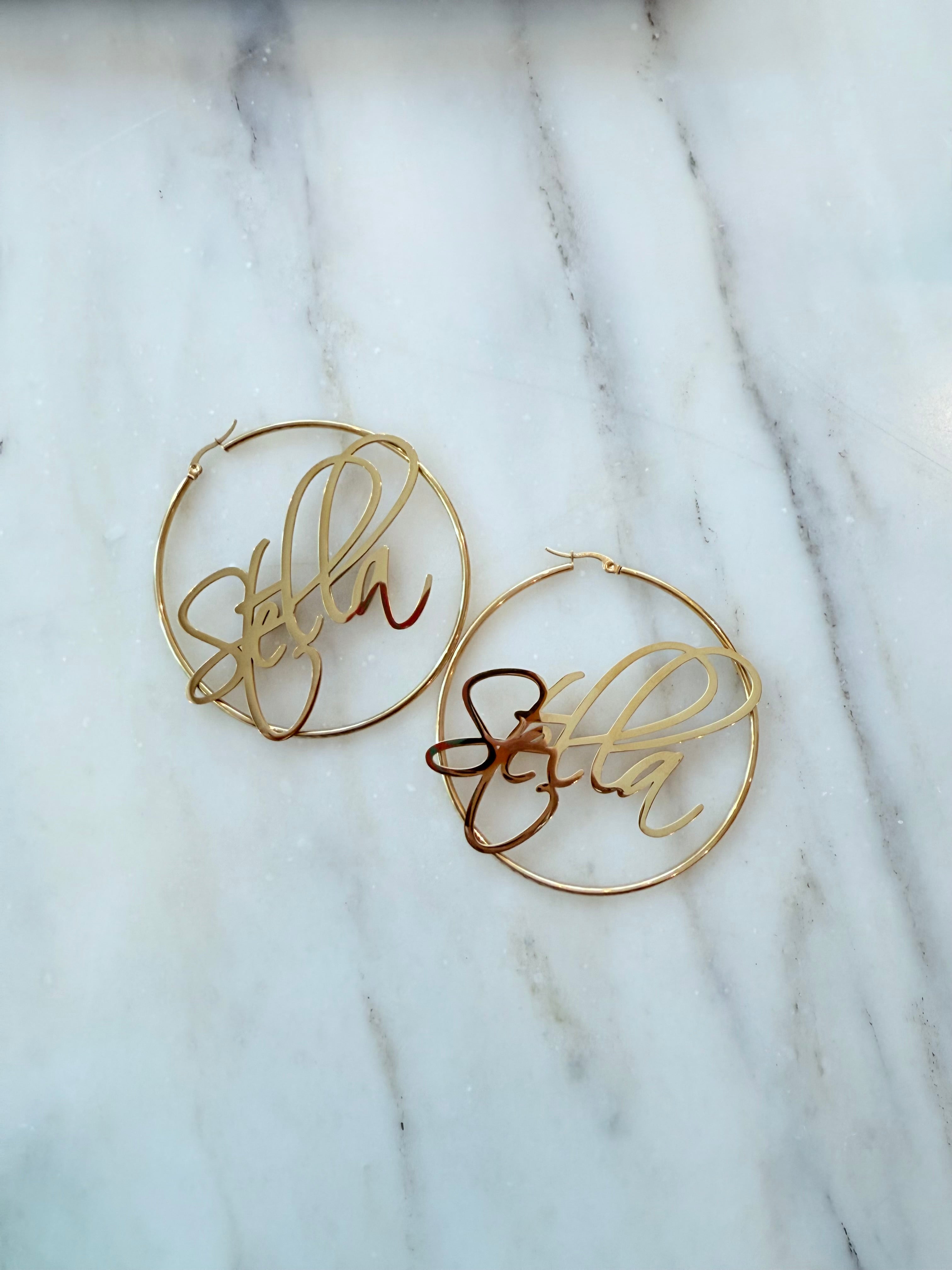 Stella from the Block Earrings