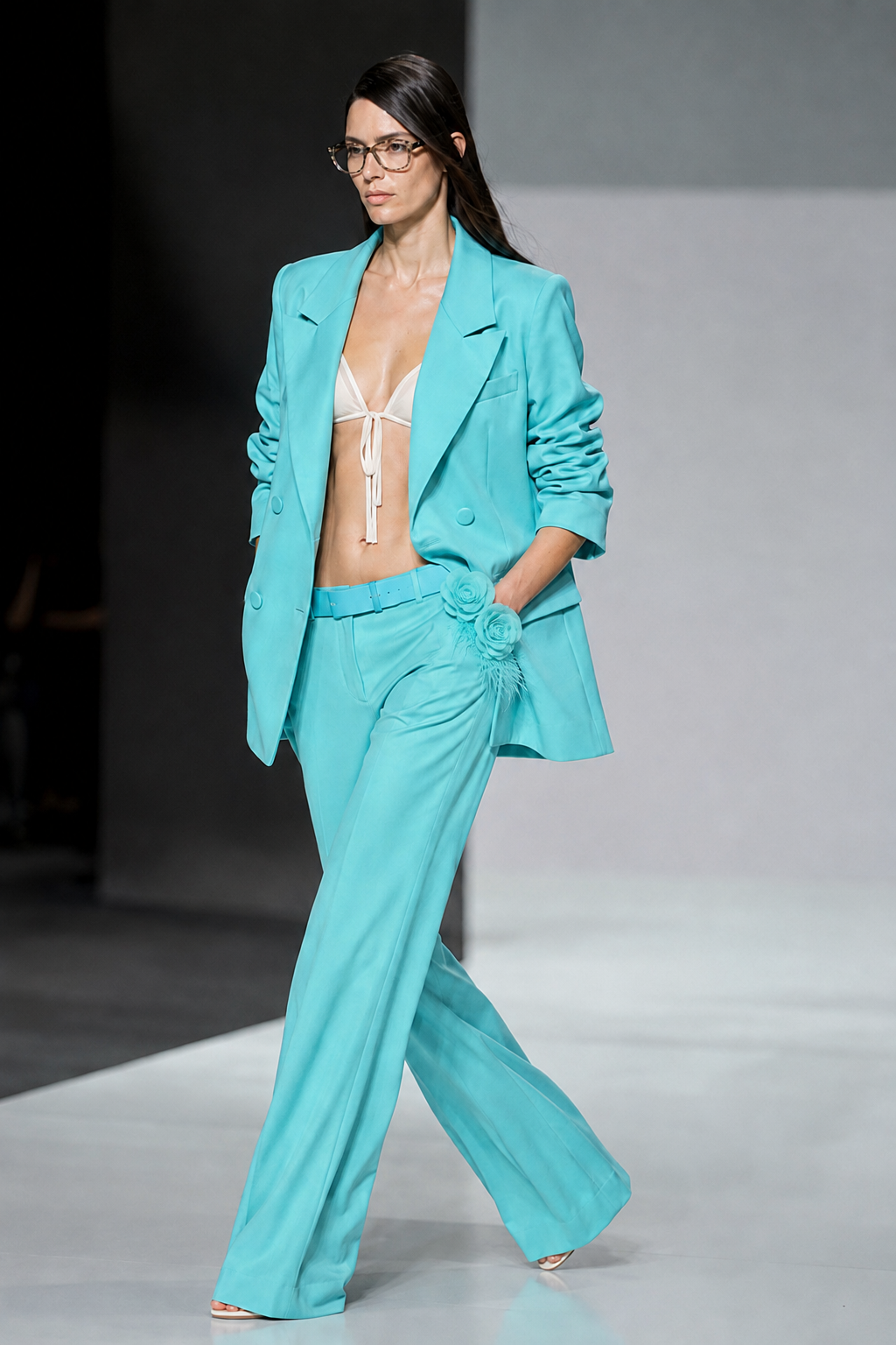 Griselle Tiffany Blue Suit