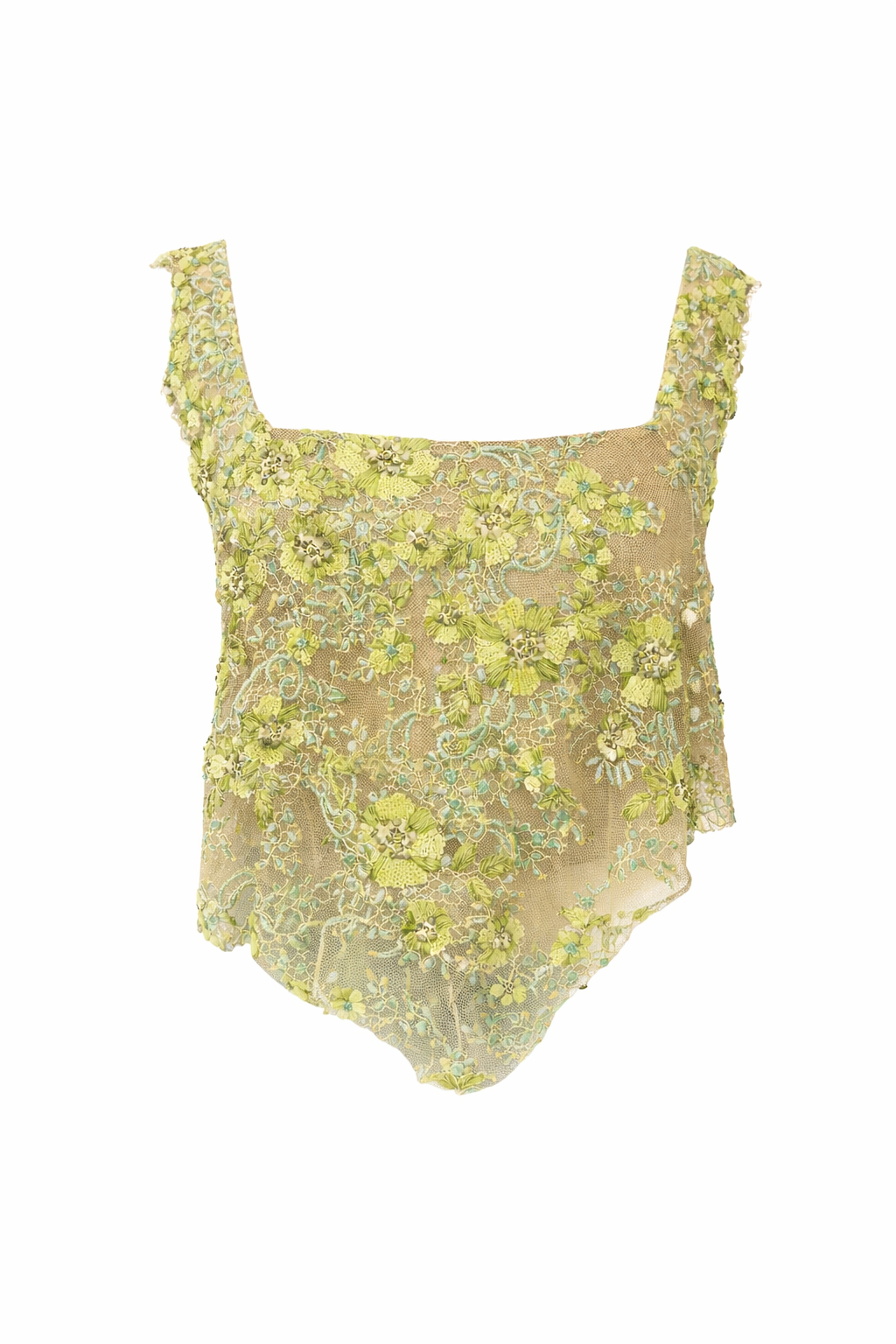 Lime Bloom Shirt