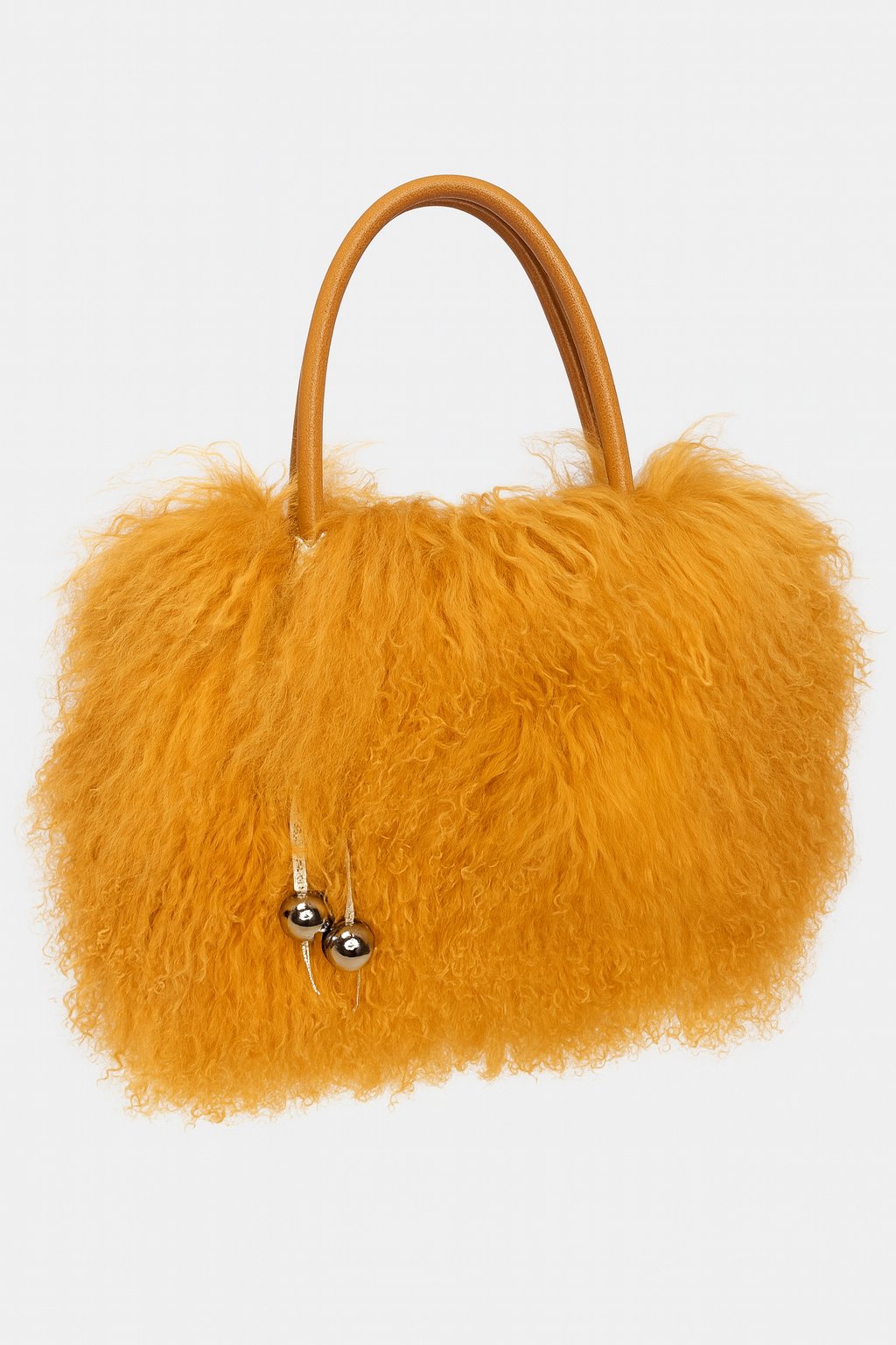 Lambswool Tote- Clementine