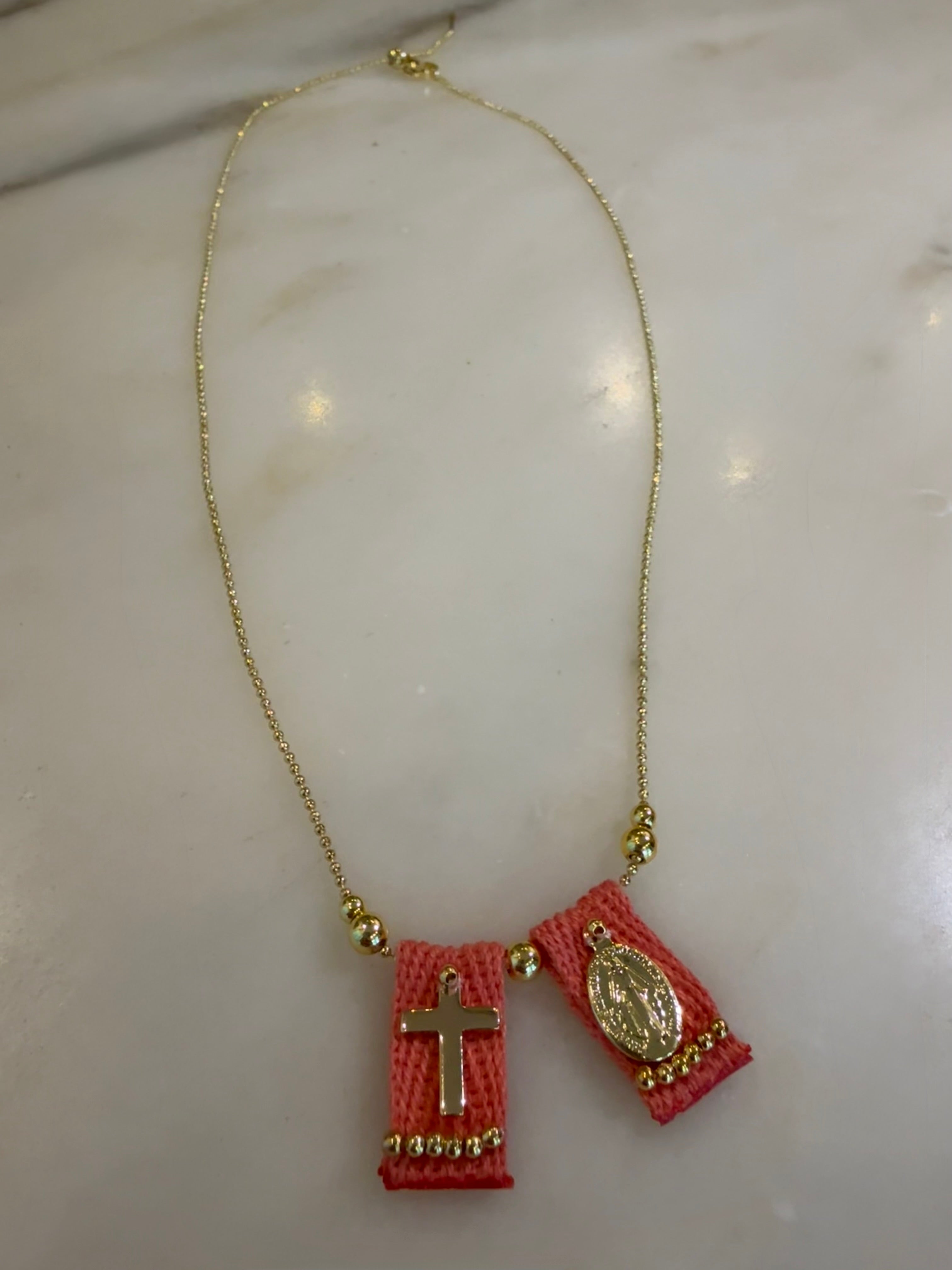 Silver Gold Plated Artisanal Necklace