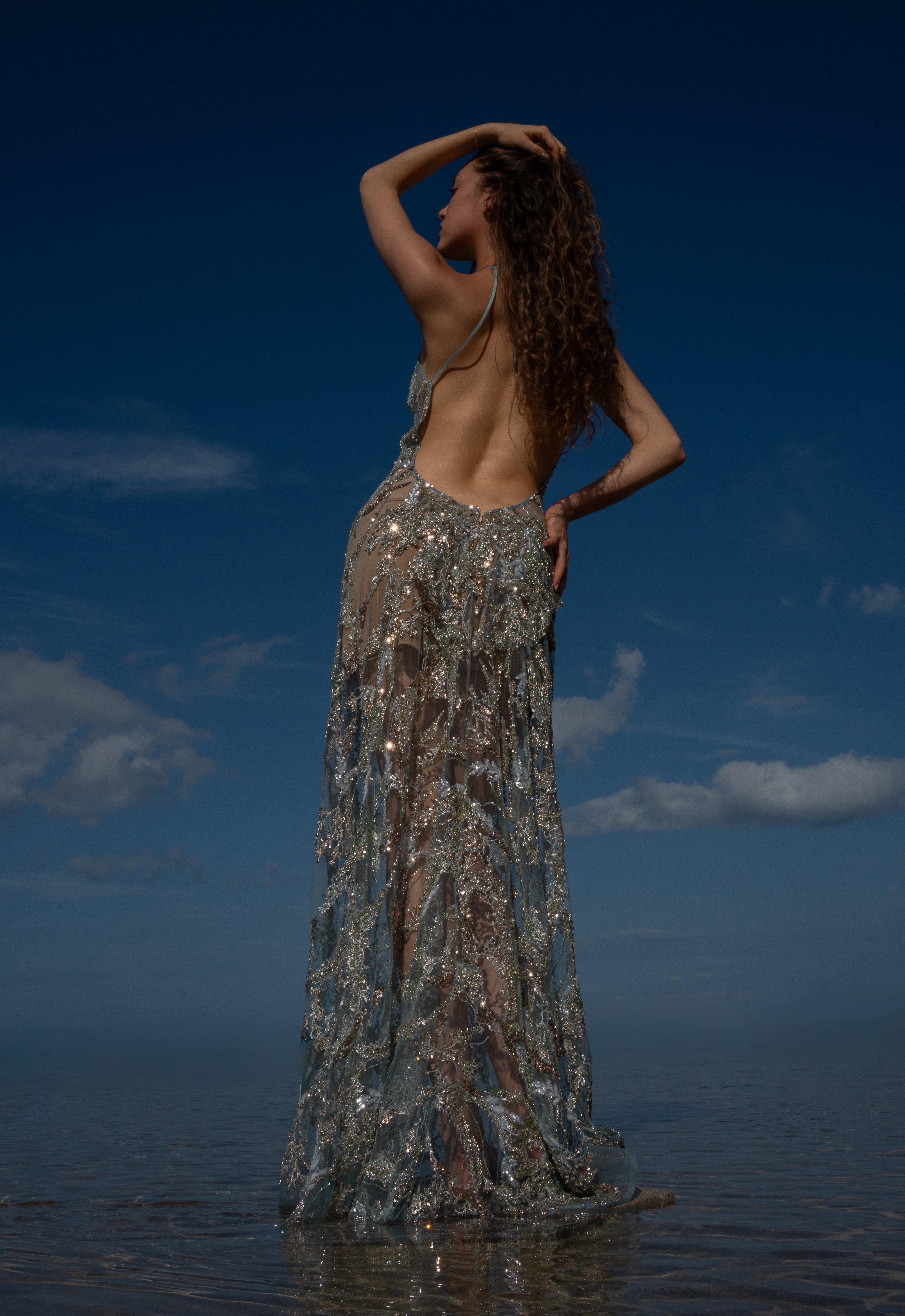 Seafoam Elegance Gown