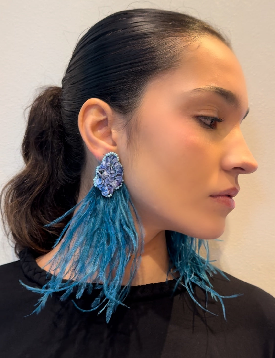 Ariadna Plume Earrings