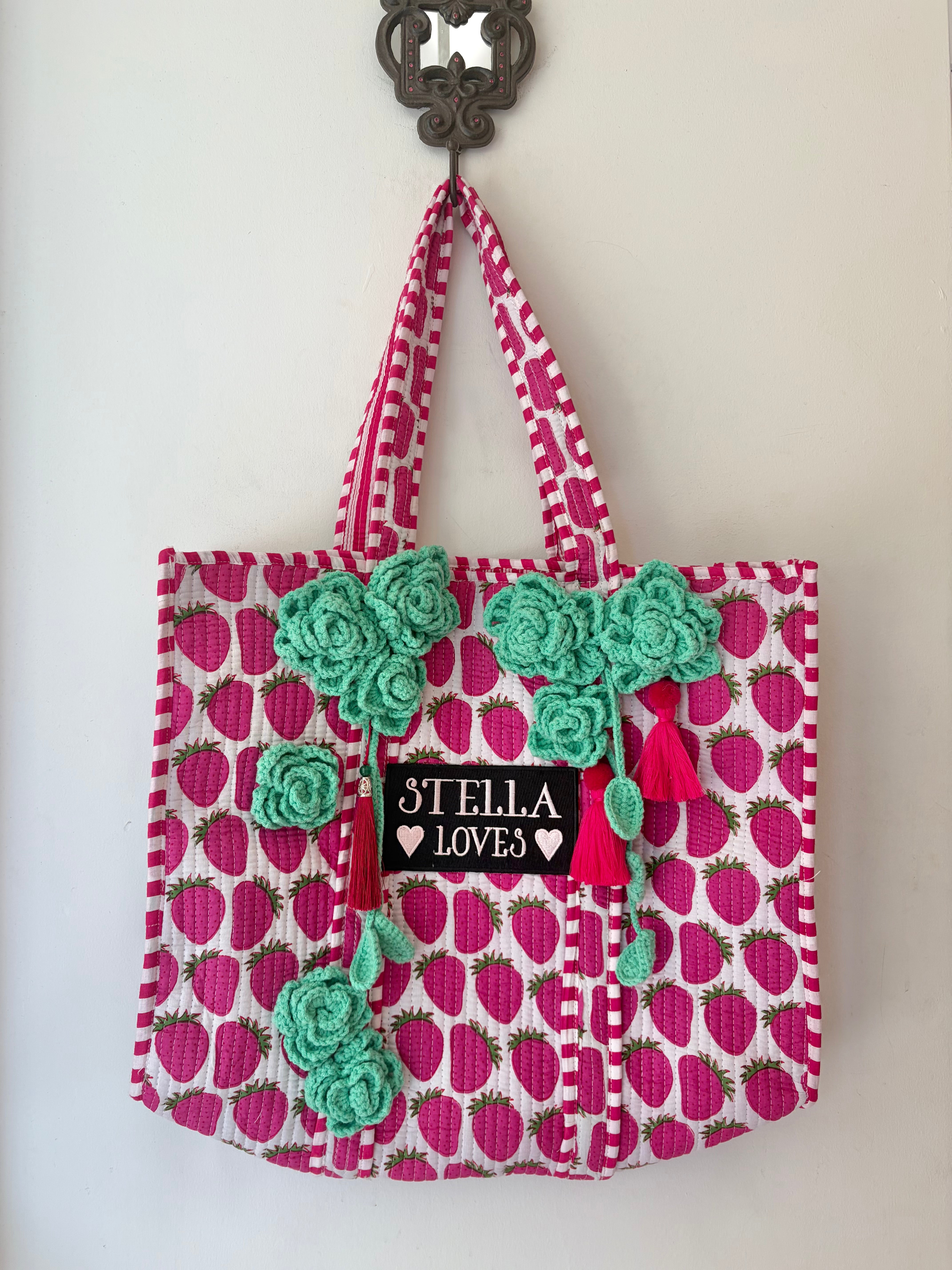 Strawberry Tote Bag