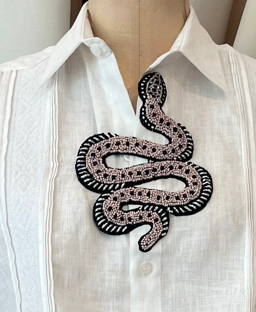 Dakota Guayabera Crop