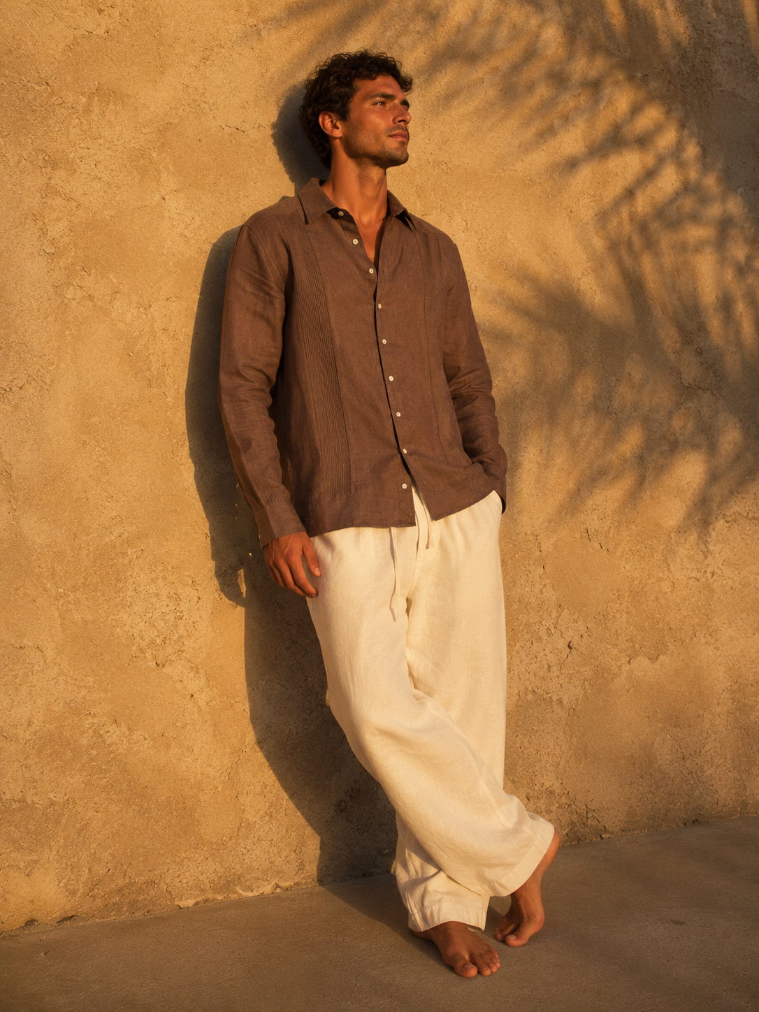 El Morro Long Sleeve Guayabera