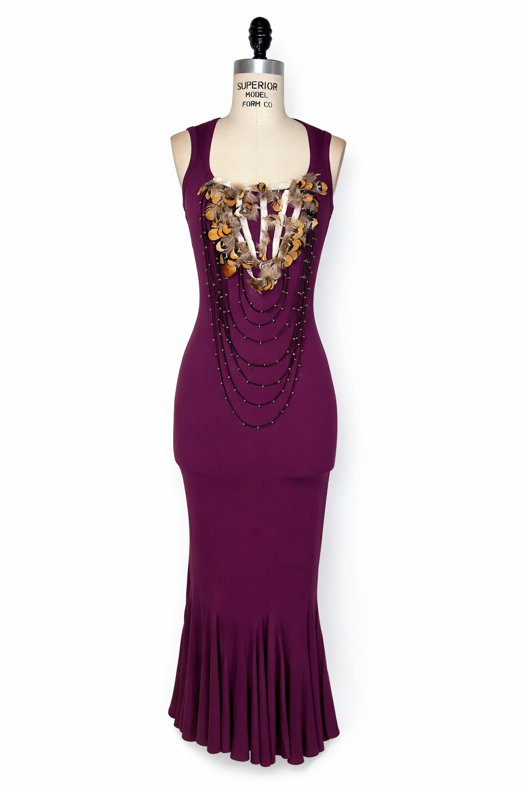 Silhouette Midi-Length Dress