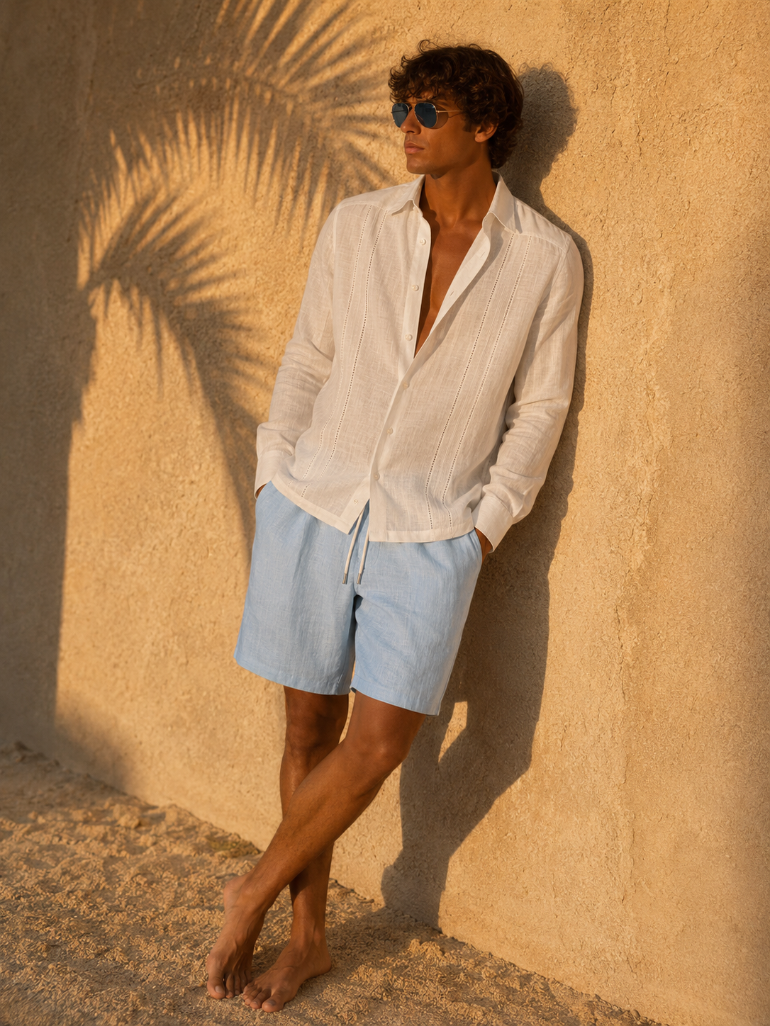 El Morro Long Sleeve Guayabera