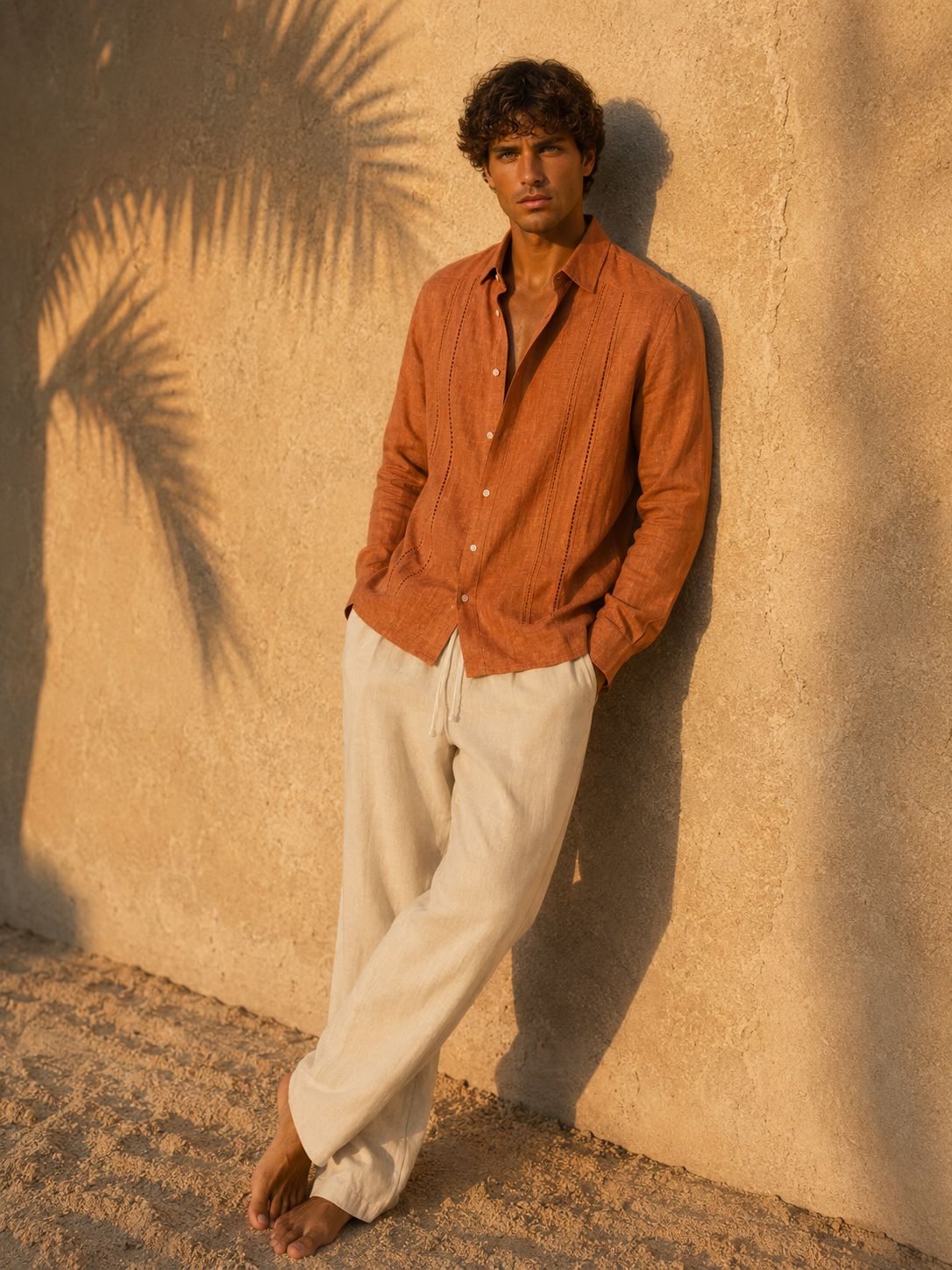 El Morro Long Sleeve Guayabera