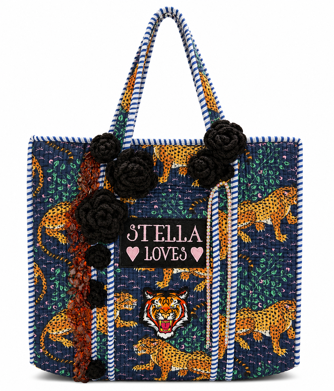 Blue Safari Tote Bag