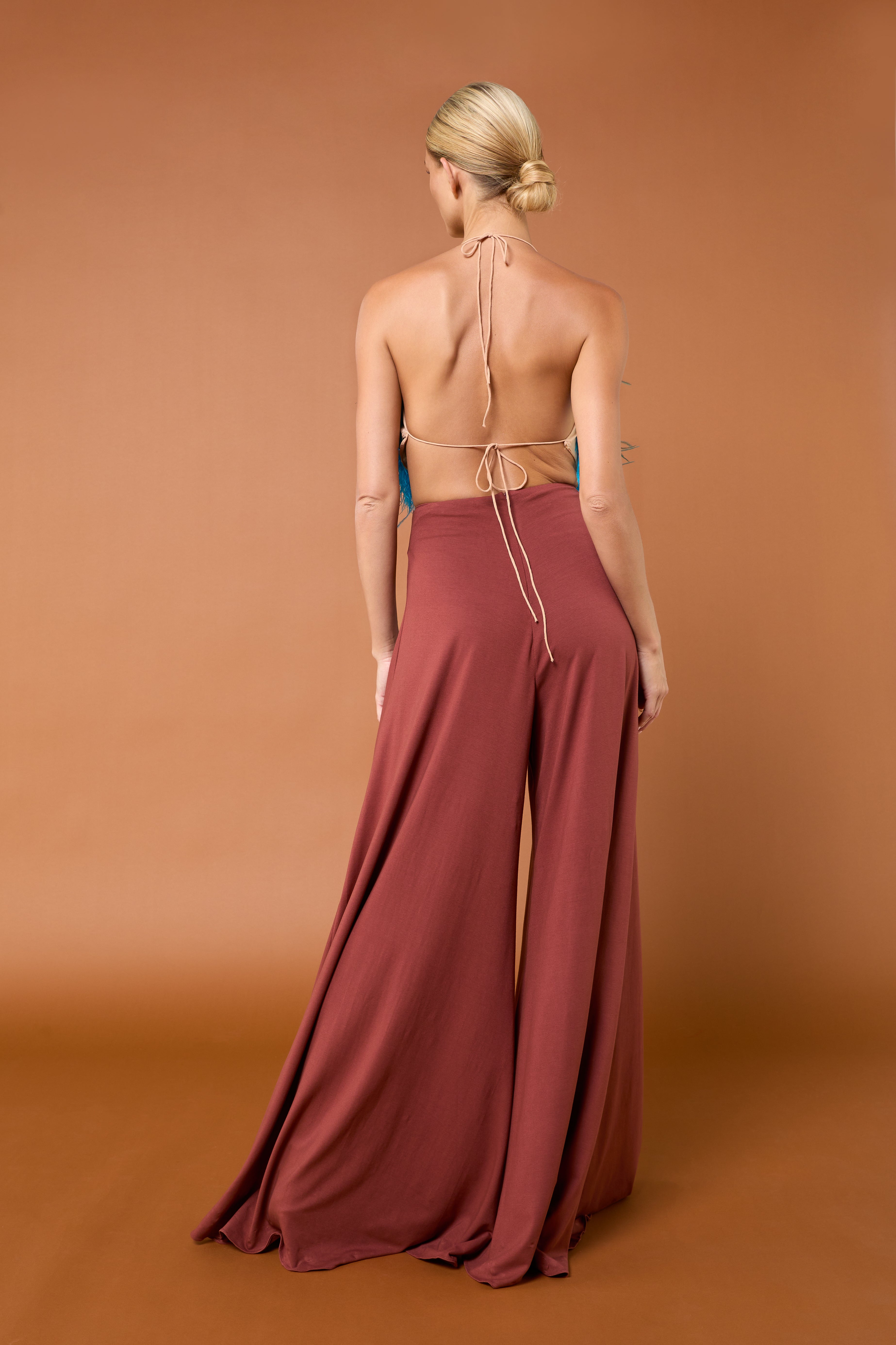 Stella Palazzo Pants- Mocha