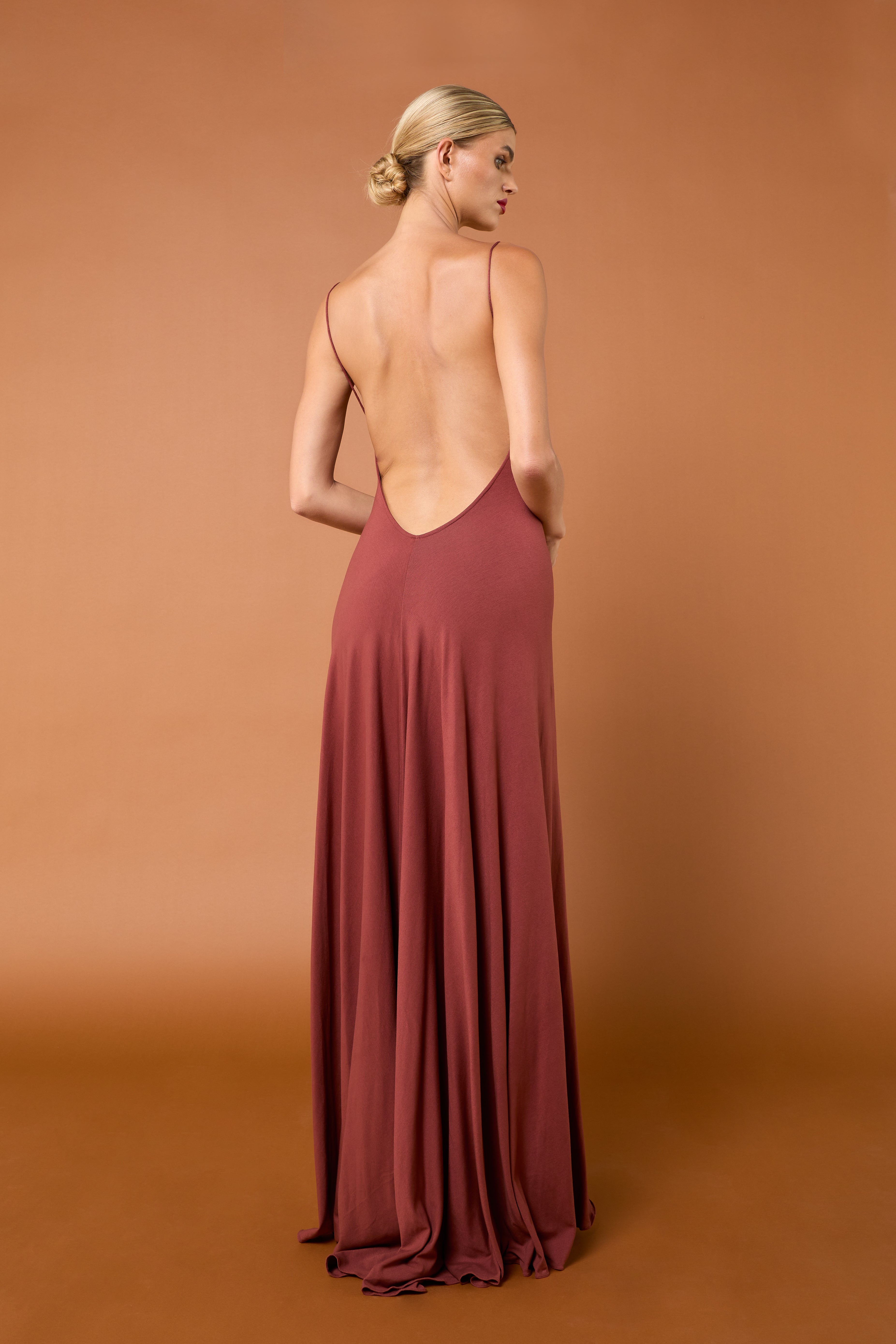 Stella Maxi Dress- Mocha