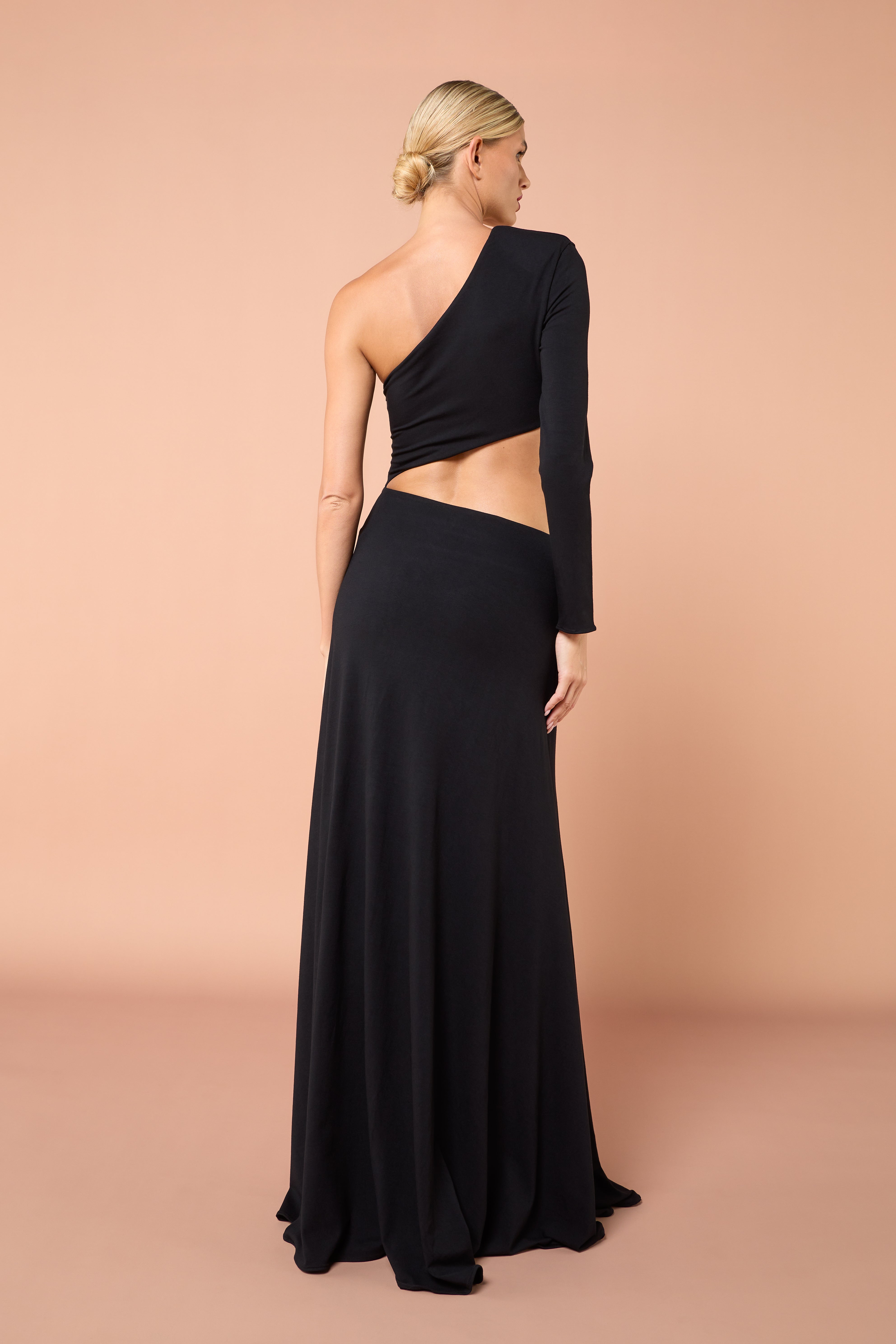 Asymetrico Dress- Black
